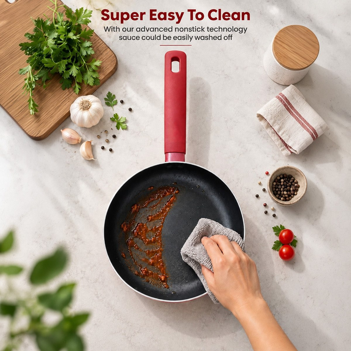 مقلاة غير لاصقة من صفا - 28 سم-hbxhomeware-hbxkitchen-image-6