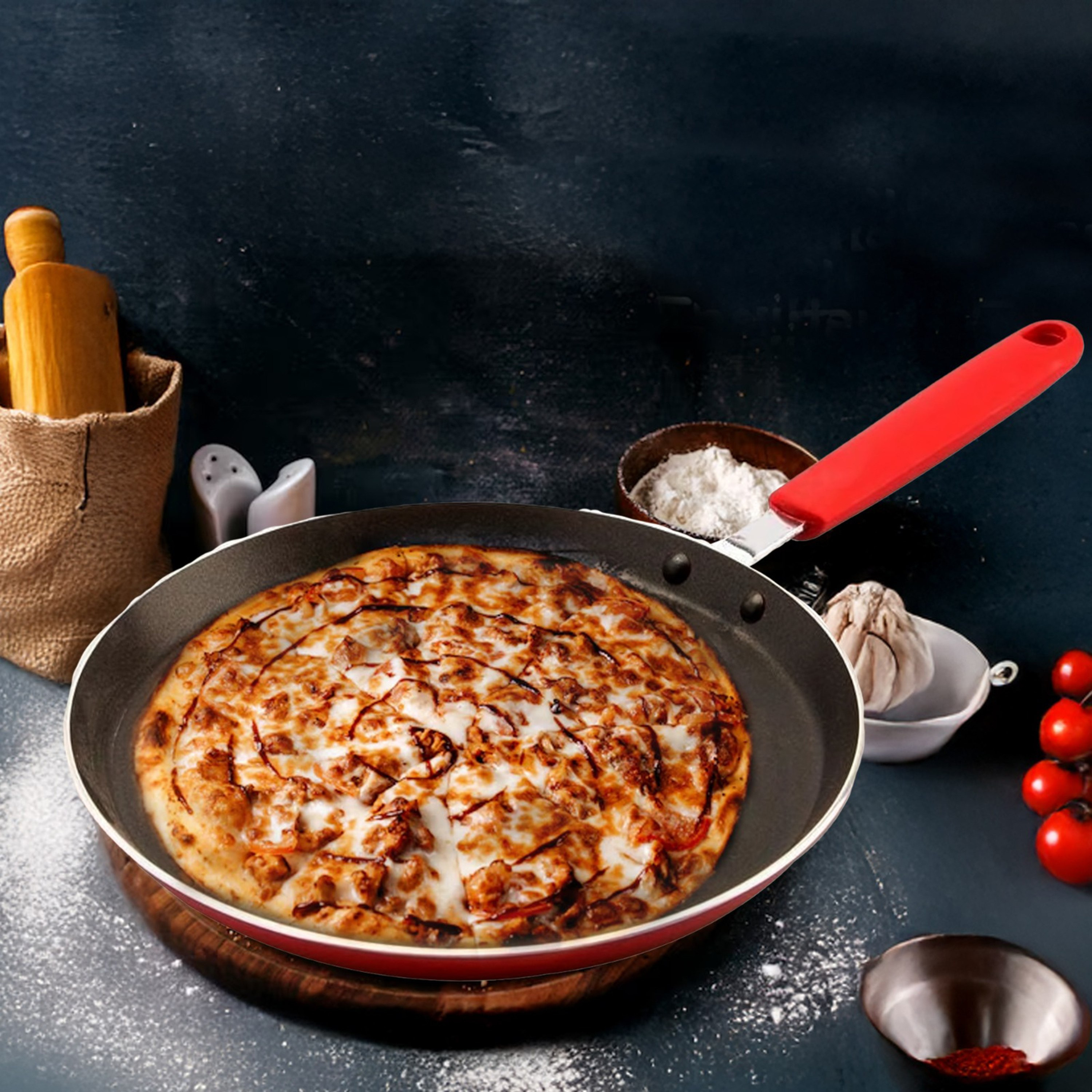 صينية بيتزا غير لاصقة من صفا - 28 سم-hbxhomeware-hbxkitchen-image-3