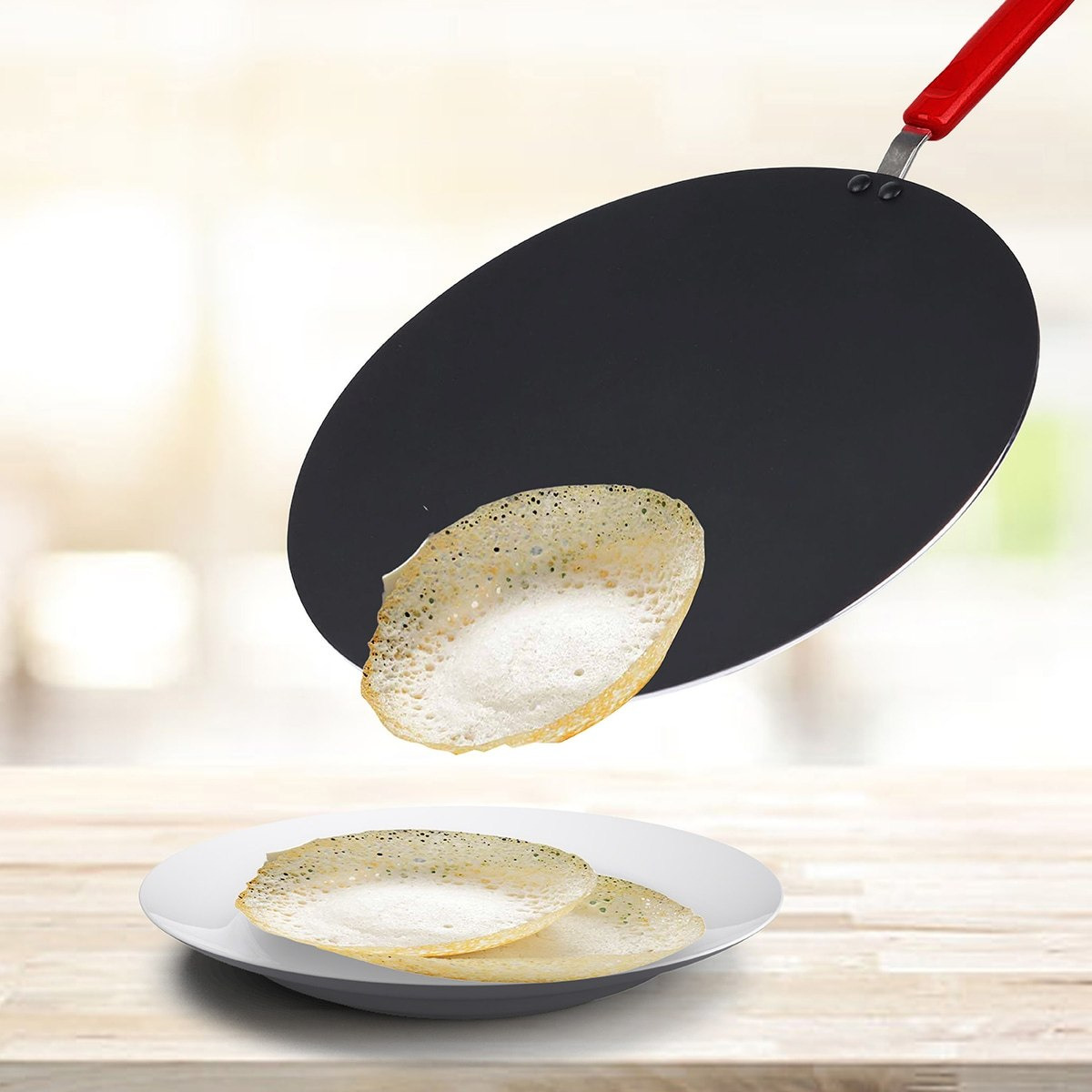 مقلاة تاوا مسطحة غير لاصقة من صفا - 30 سم-hbxhomeware-hbxkitchen-image-6