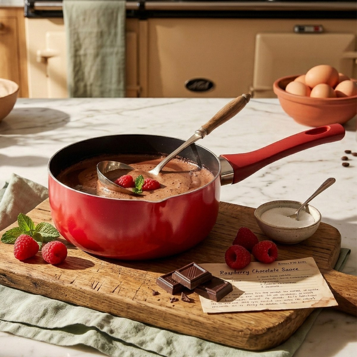 قدر صلصة غير لاصق من صفا - 18 سم-hbxhomeware-hbxkitchen-image-1