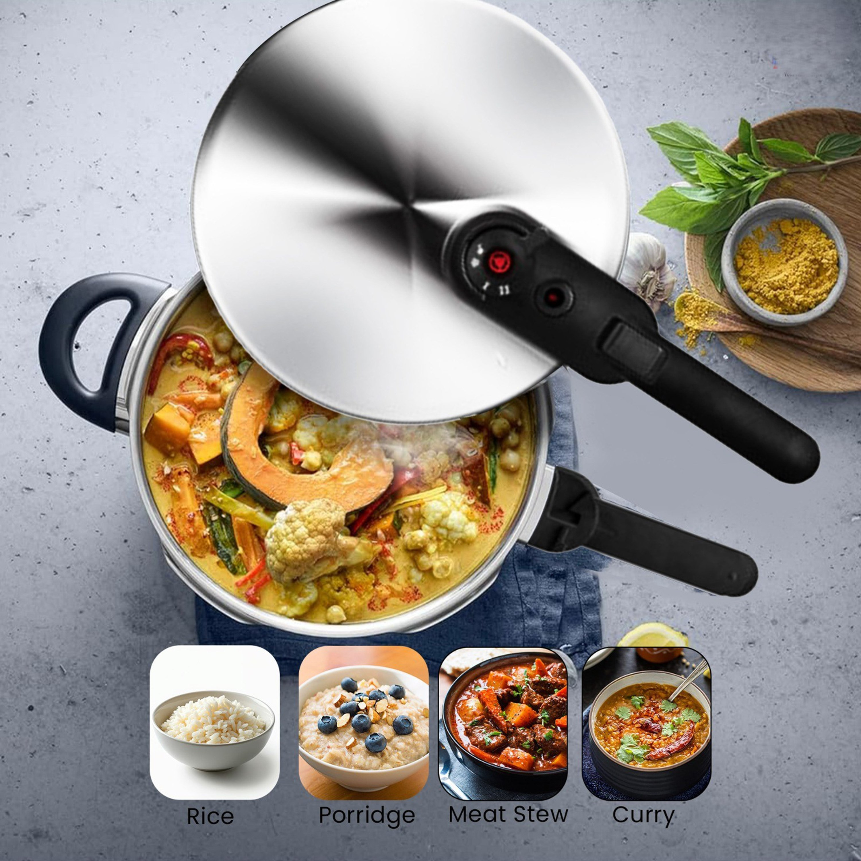 Safa Pressure Cooker - 6 L-hbxhomeware-hbxkitchen-image-6