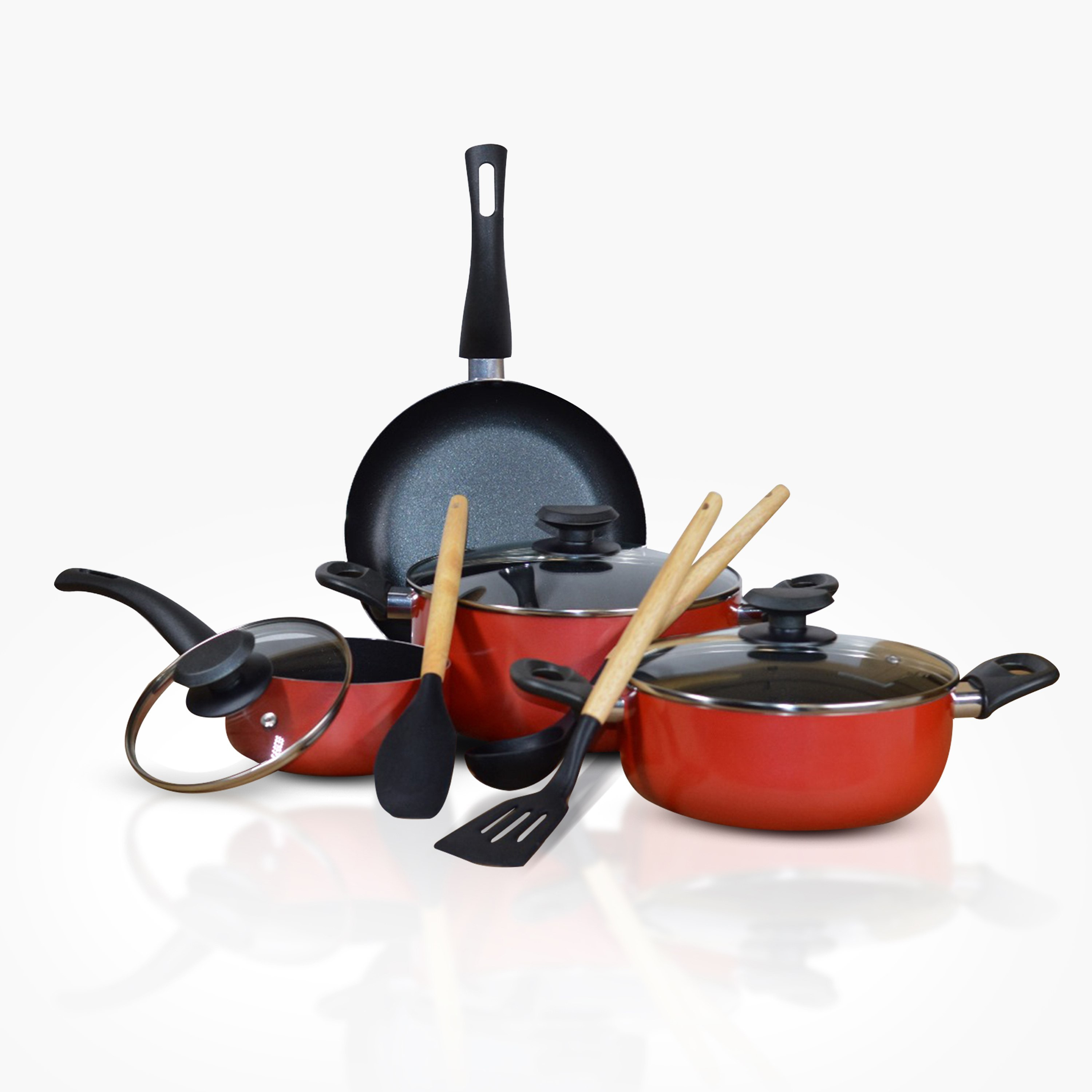 طقم أواني طهي غير لاصقة 10 قطع من صفا-hbxhomeware-hbxkitchen-image-1