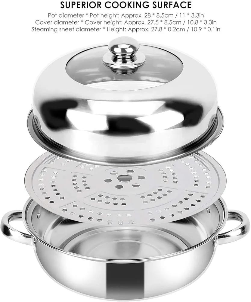 Safa Stainless Steel Steamer-hbxhomeware-hbxkitchen-image-3