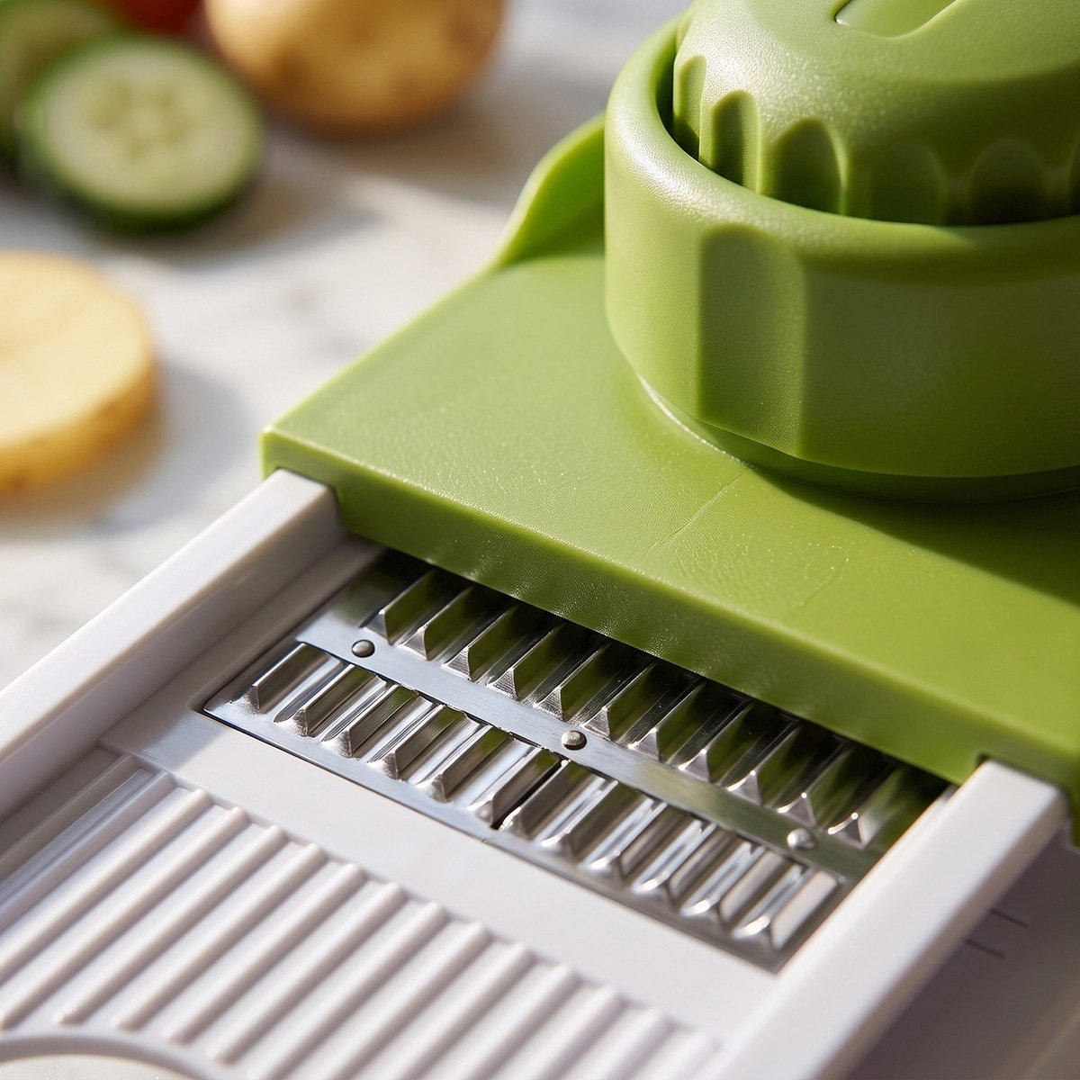 Safa Manual Vegetable Cutter Grater with 5 Interchangeable Blades-hbxkitchen-kitchenware-kitchenaccessories-image-2
