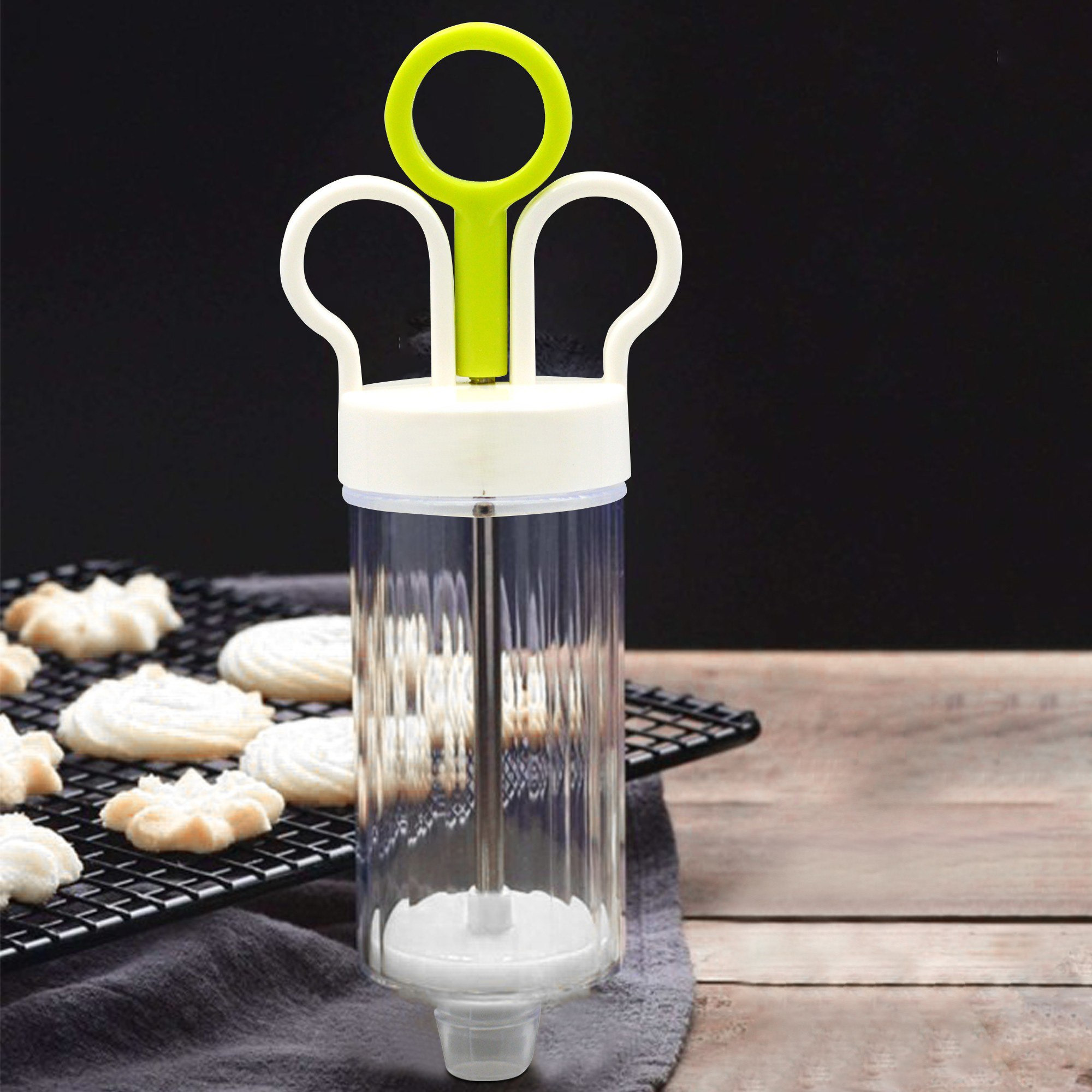 صانعة بسكويت بـ8 فوهات مختلفة من صفا-hbxkitchen-bakeware-image-2