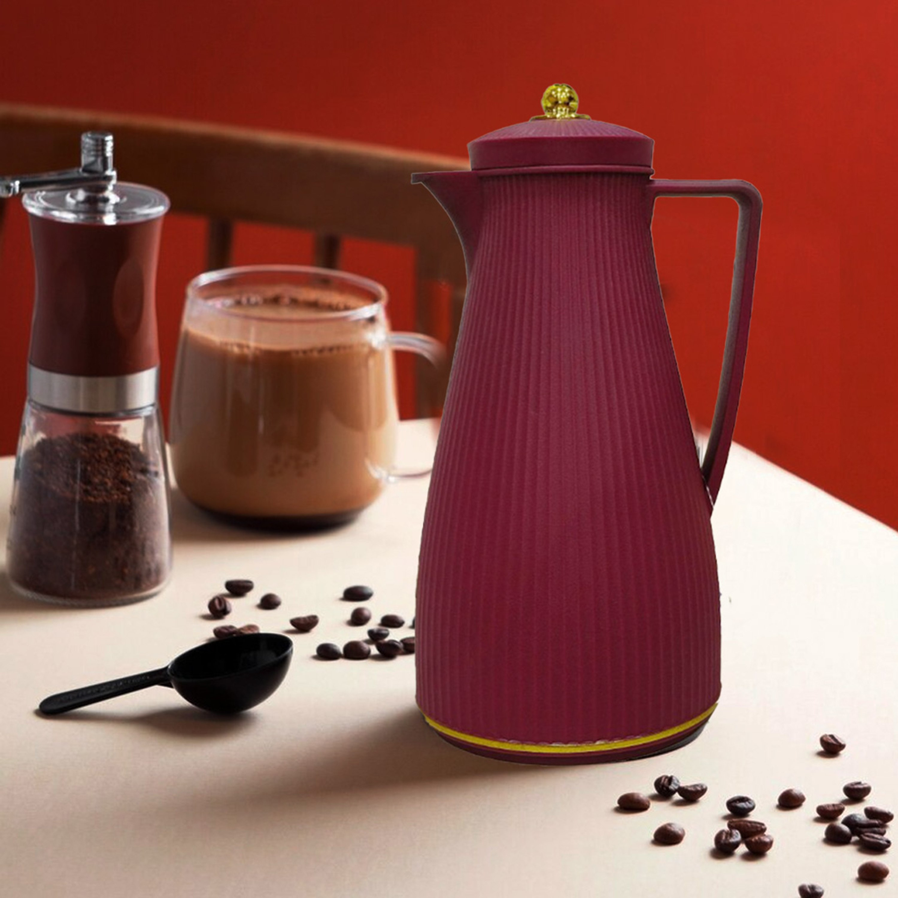 Safa Thermal Insulated Vacuum Coffee Jug - 1 L-hbxhomeware-diningandtabletop-jugs-image-6
