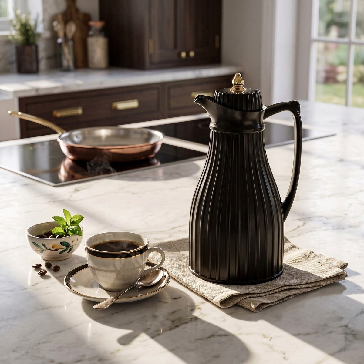 Safa Thermal Insulated Vacuum Flask - 1 L-hbxhomeware-hbxkitchen-image-1
