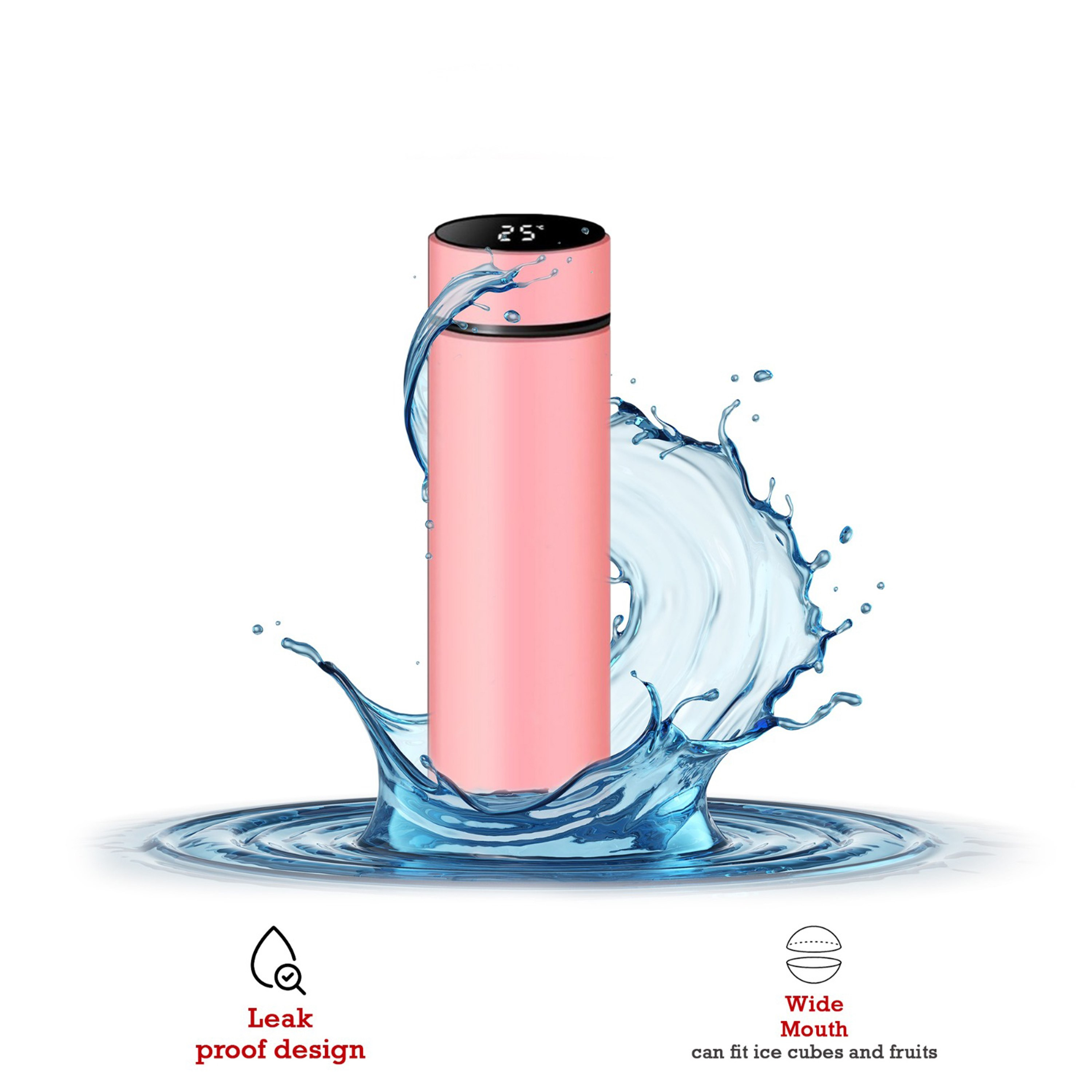 Safa Temperature Display Vacuum Insulated Water Bottle - 500 ml-hbxhomeware-diningandtabletop-bottles-image-2