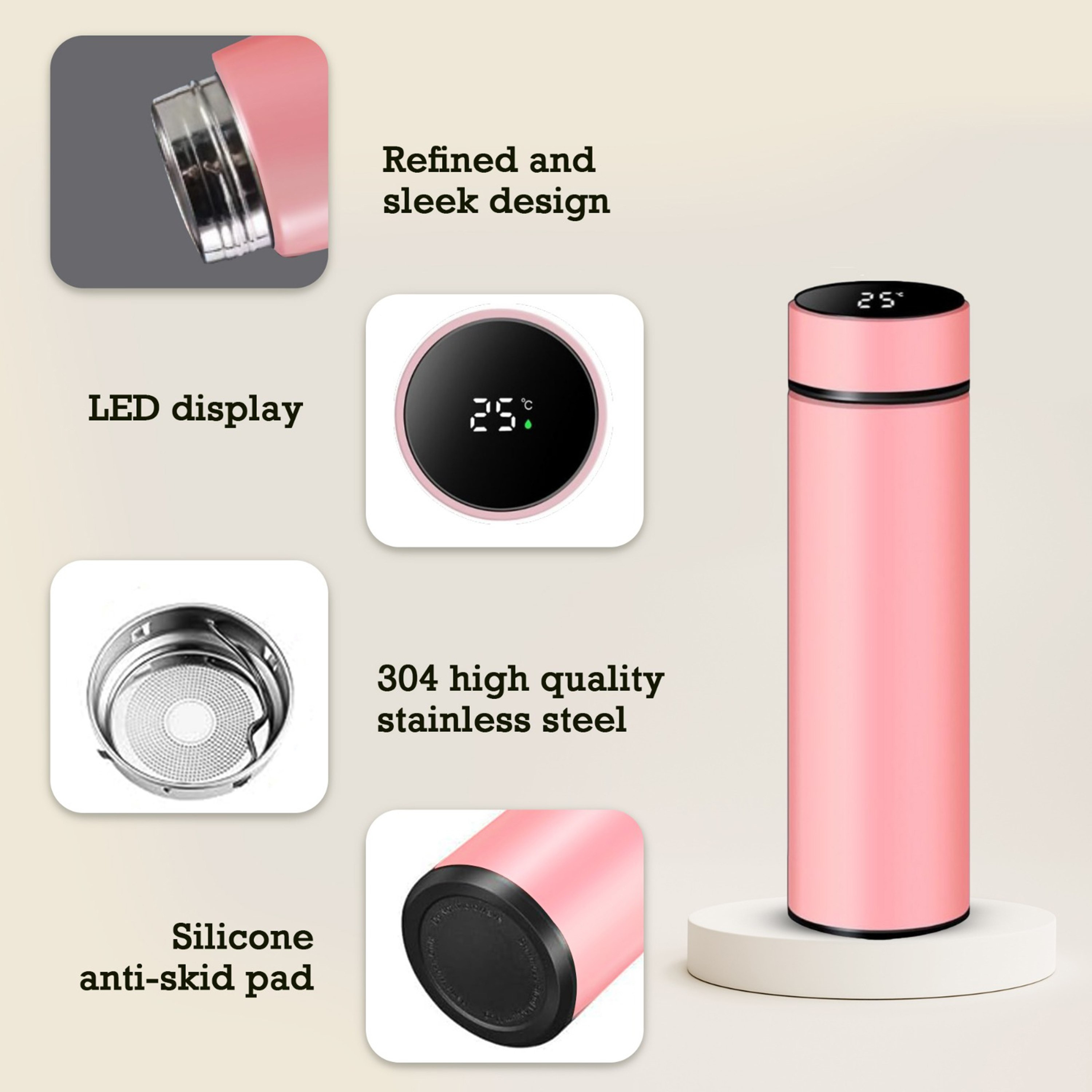 Safa Temperature Display Vacuum Insulated Water Bottle - 500 ml-hbxhomeware-diningandtabletop-bottles-image-5