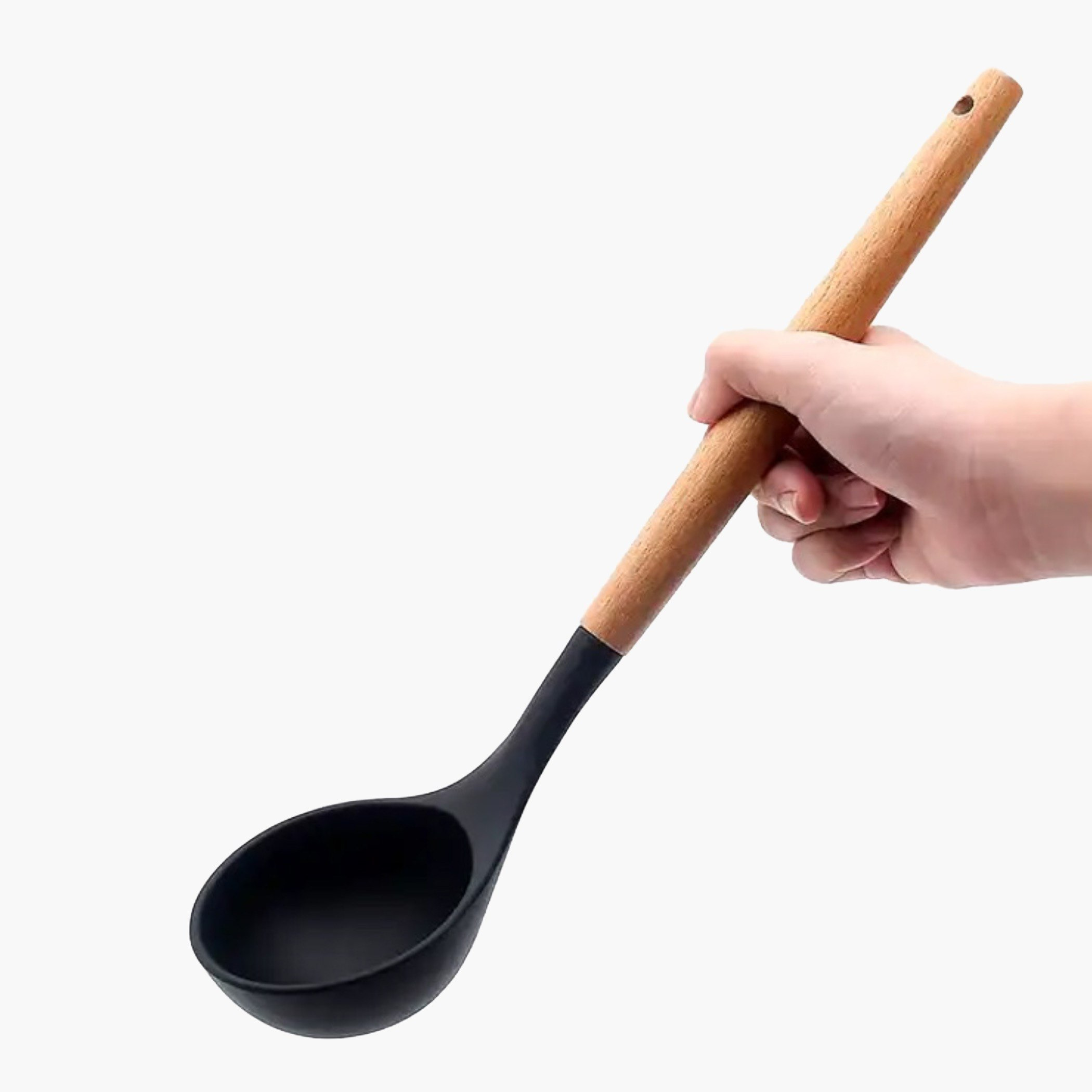 مغرفة بمقبض خشبي من صفا-hbxhomeware-hbxkitchen-image-3
