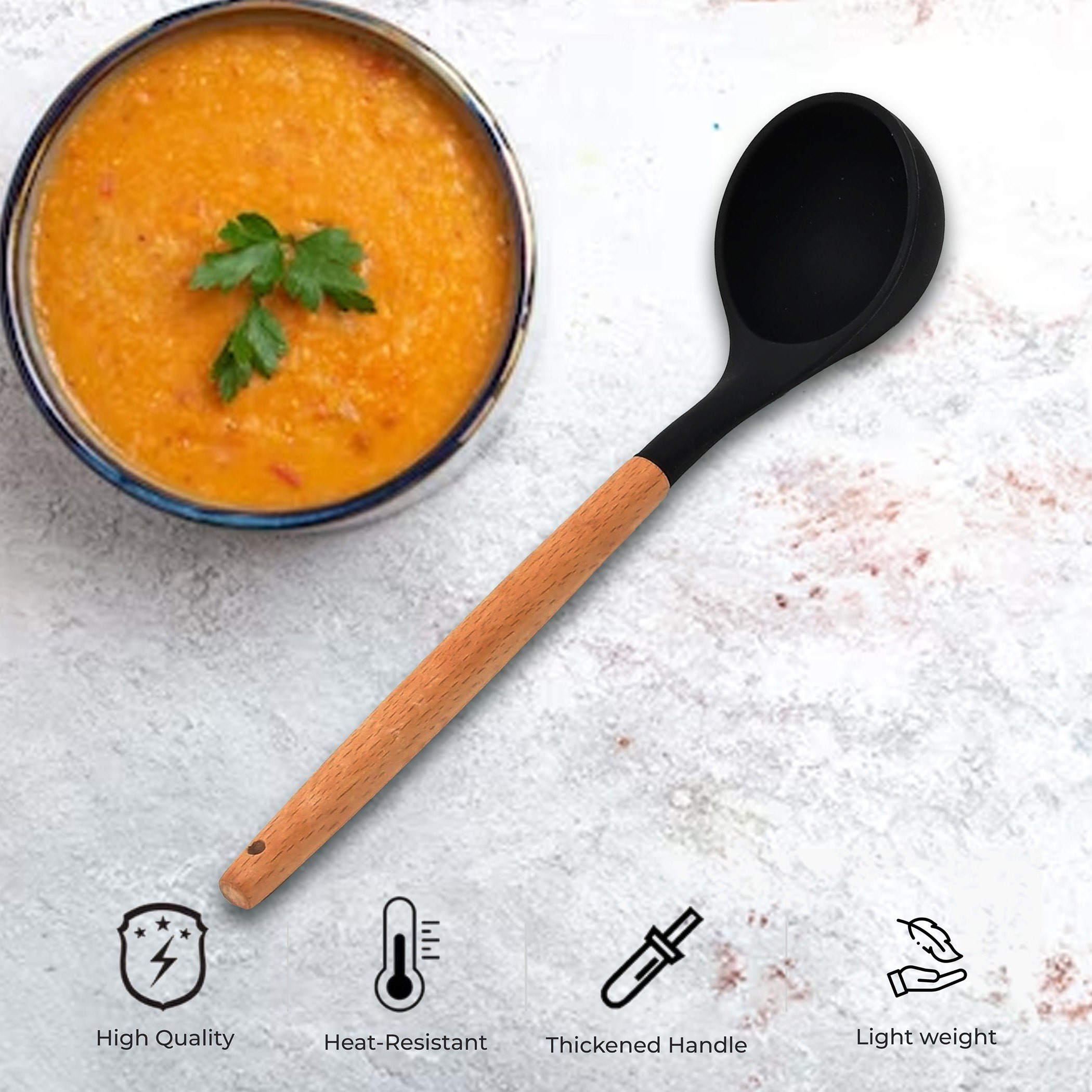 مغرفة بمقبض خشبي من صفا-hbxhomeware-hbxkitchen-image-6