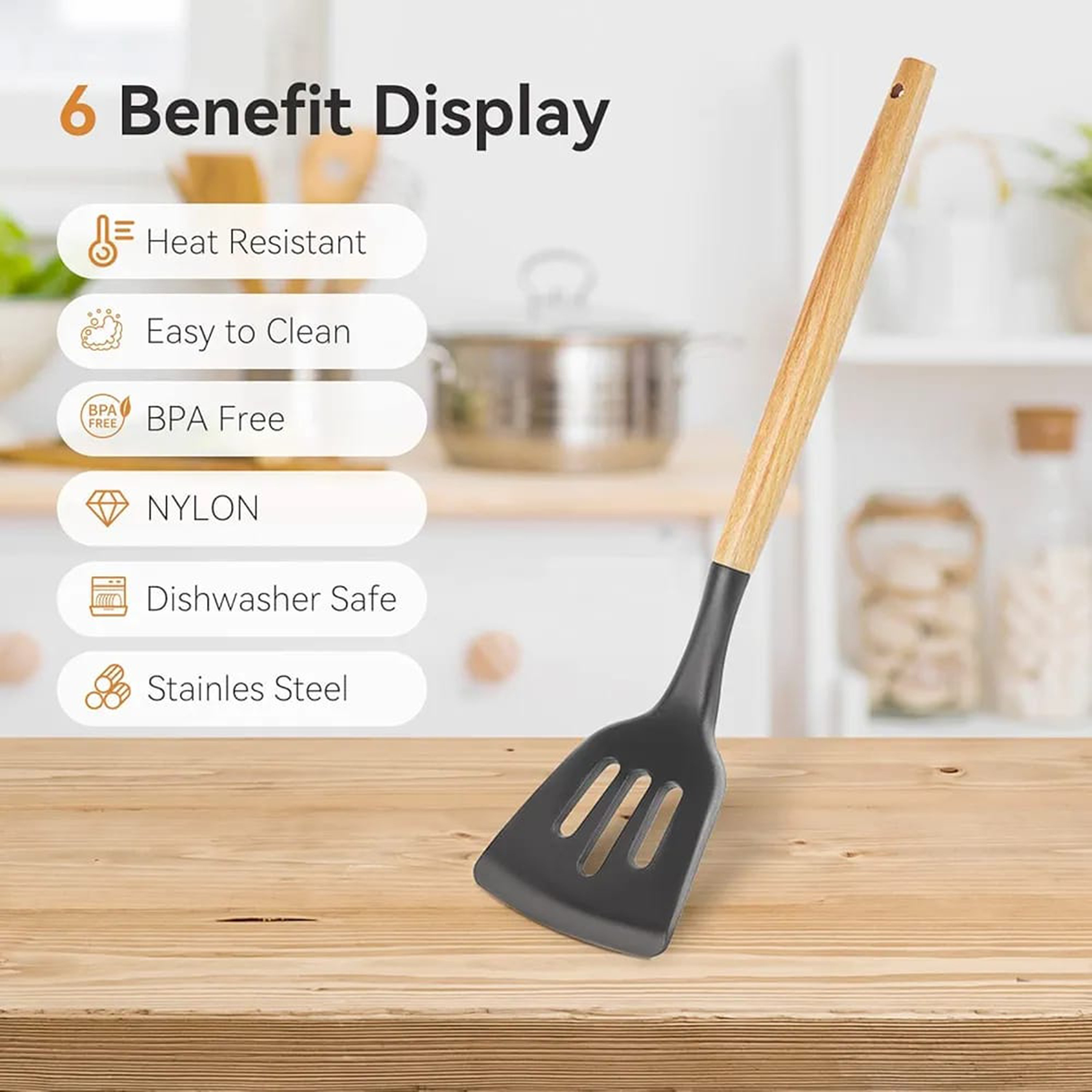 ملعقة تقليب غير لاصقة بمقبض خشبي من صفا-hbxhomeware-hbxkitchen-image-3