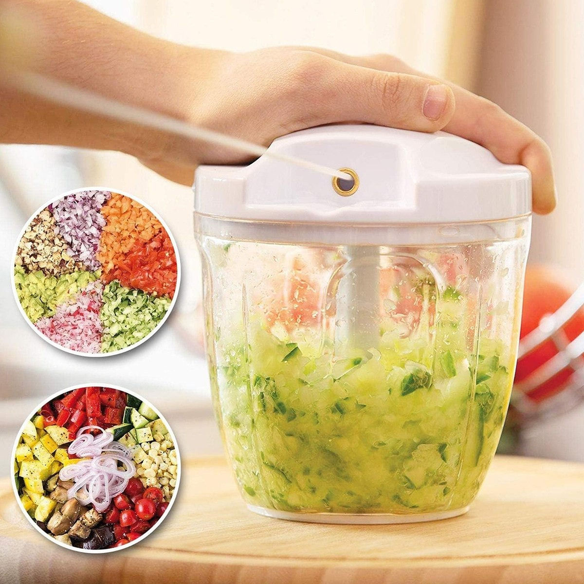 Safa Manual Multi-Function Vegetable Food Kitchen Mini Pull Chopper-hbxkitchen-kitchenware-kitchenaccessories-image-9