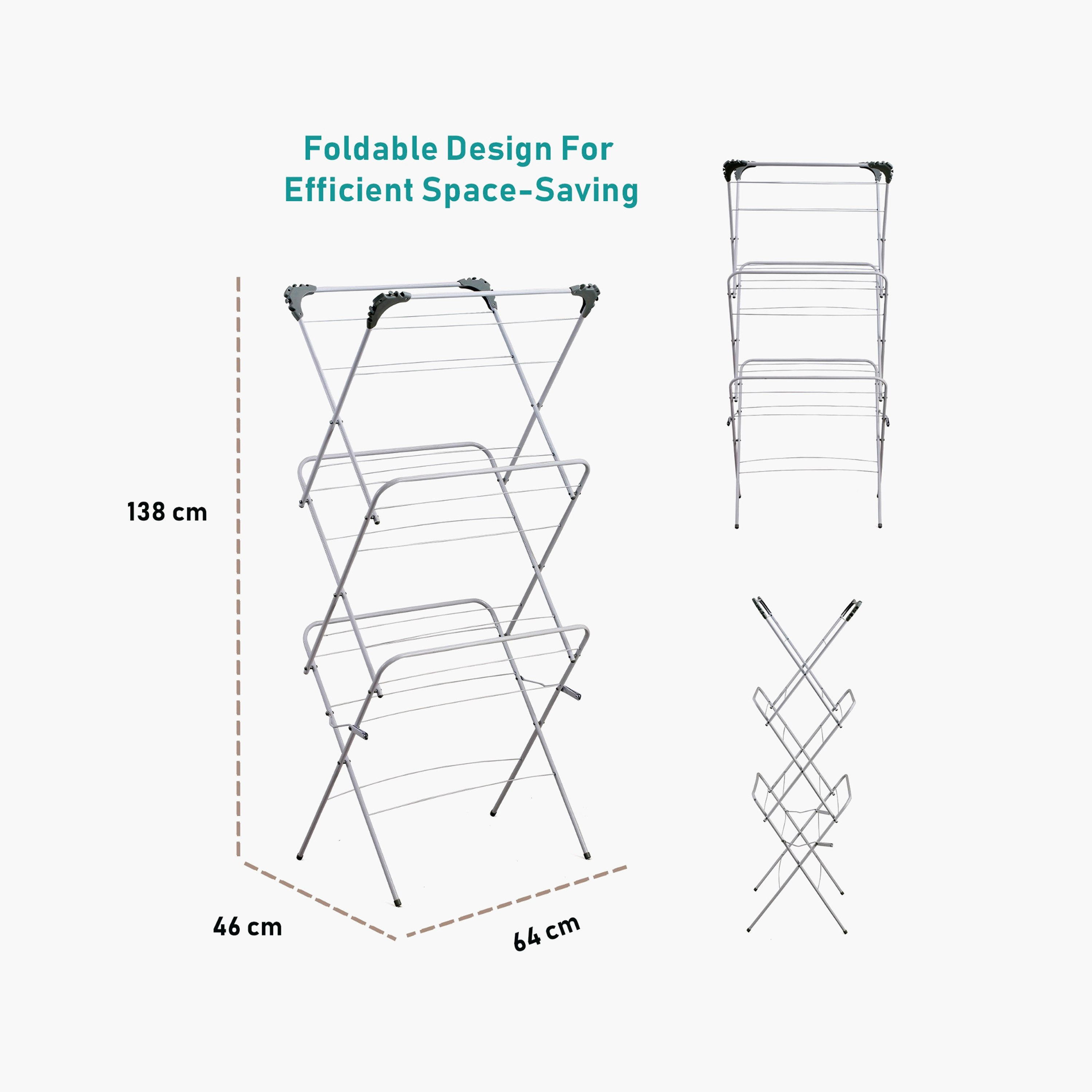 Safa 3-Tier Drying Rack-hbxhomeware-bathandlaundry-clothesdryingracks-image-9