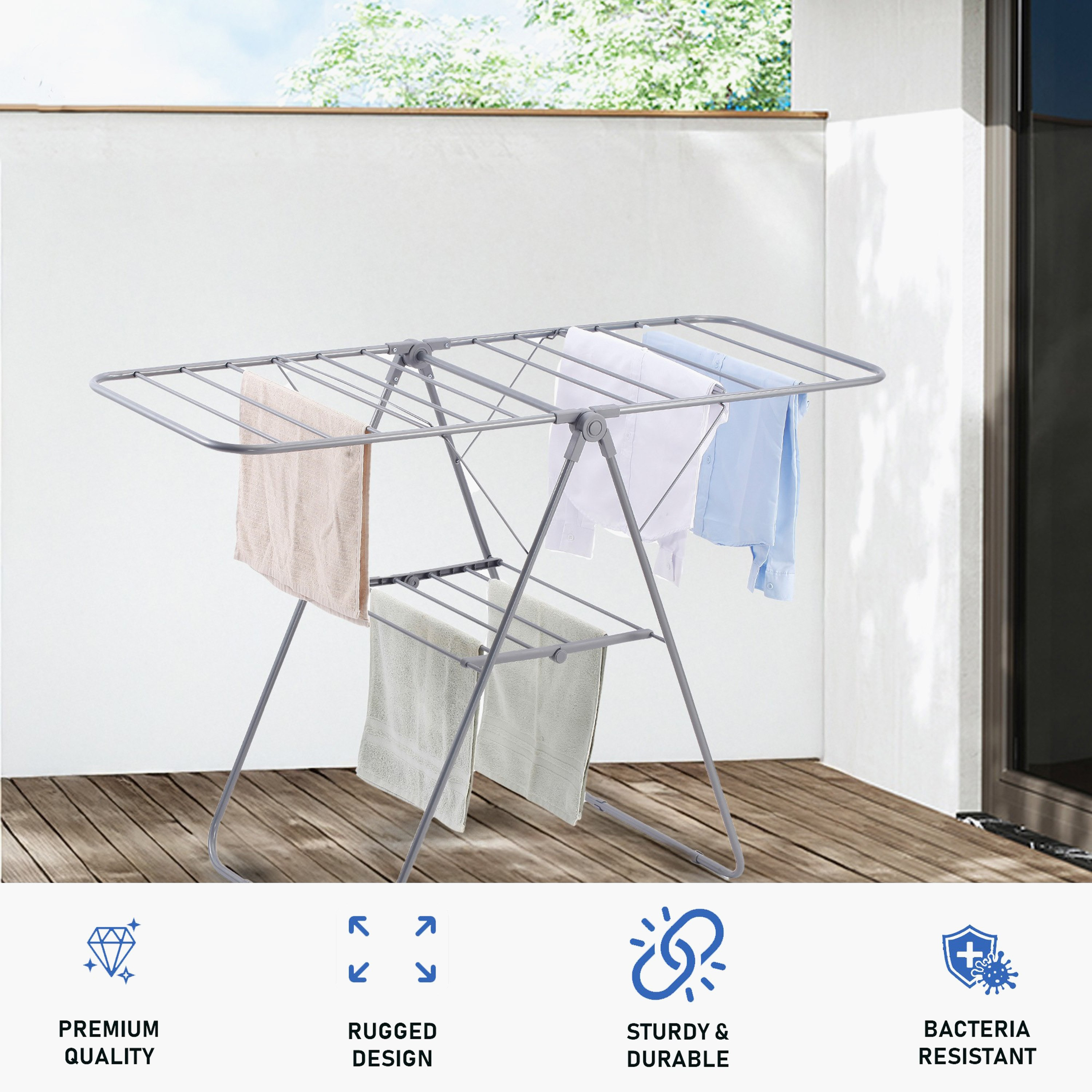 Safa Clothes Drying Rack Stand-hbxhomeware-bathandlaundry-clothesdryingracks-image-4
