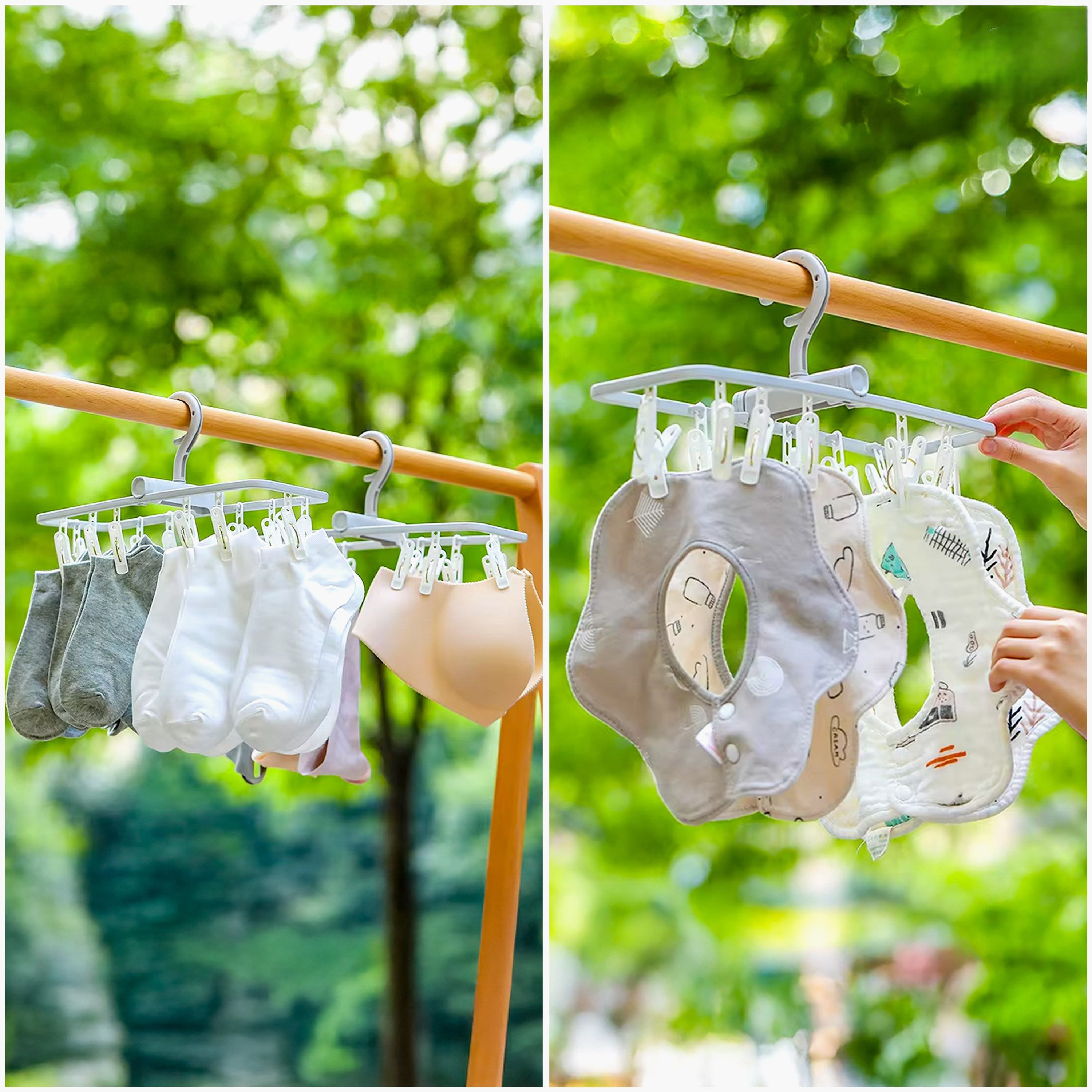 Safa Multifunctional Folding Clothes Drying Rack-hbxhomeware-bathandlaundry-clothesdryingracks-image-4