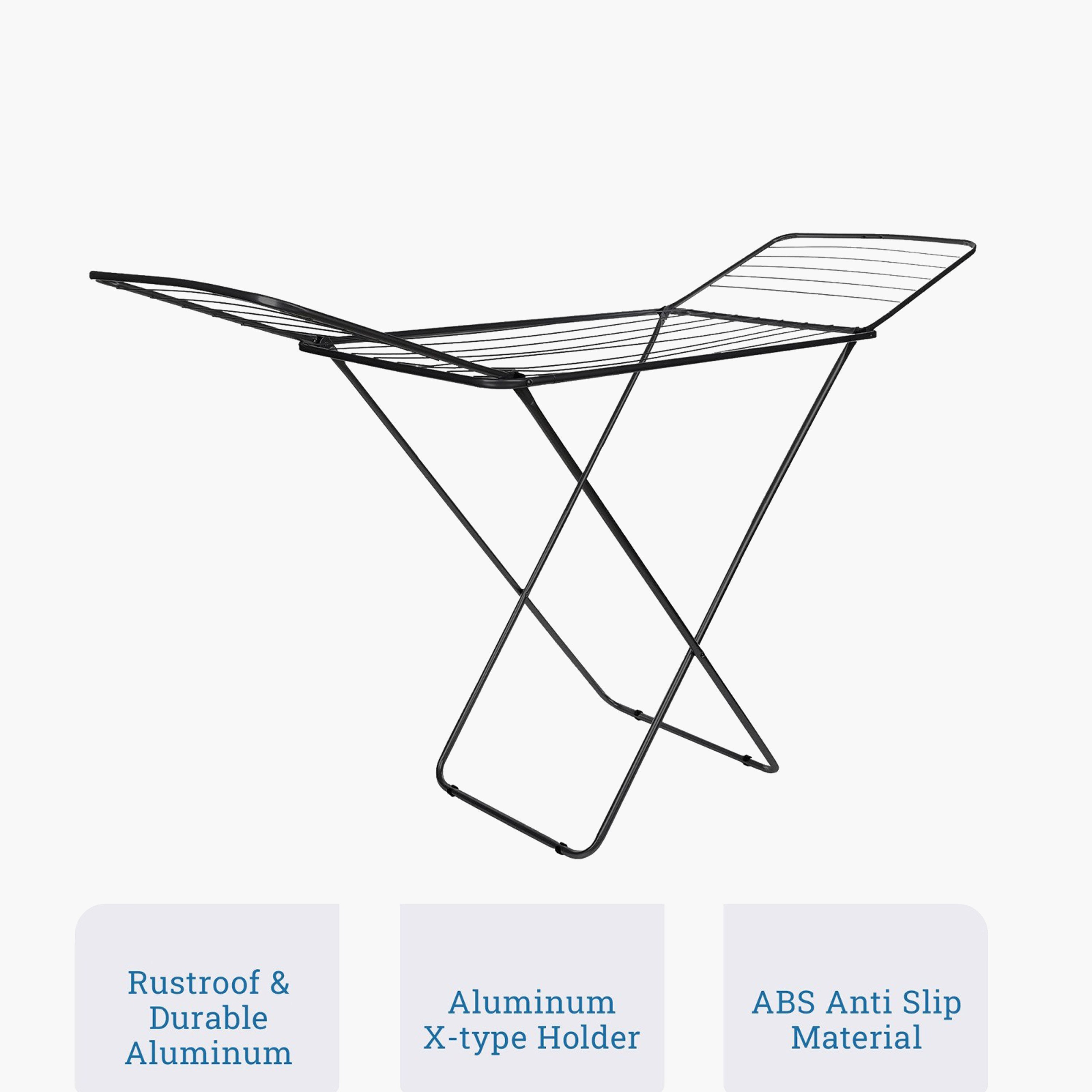 Safa Stainless Steel Heavy Duty Clothes Dryer Stand-hbxhomeware-bathandlaundry-clothesdryingracks-image-2