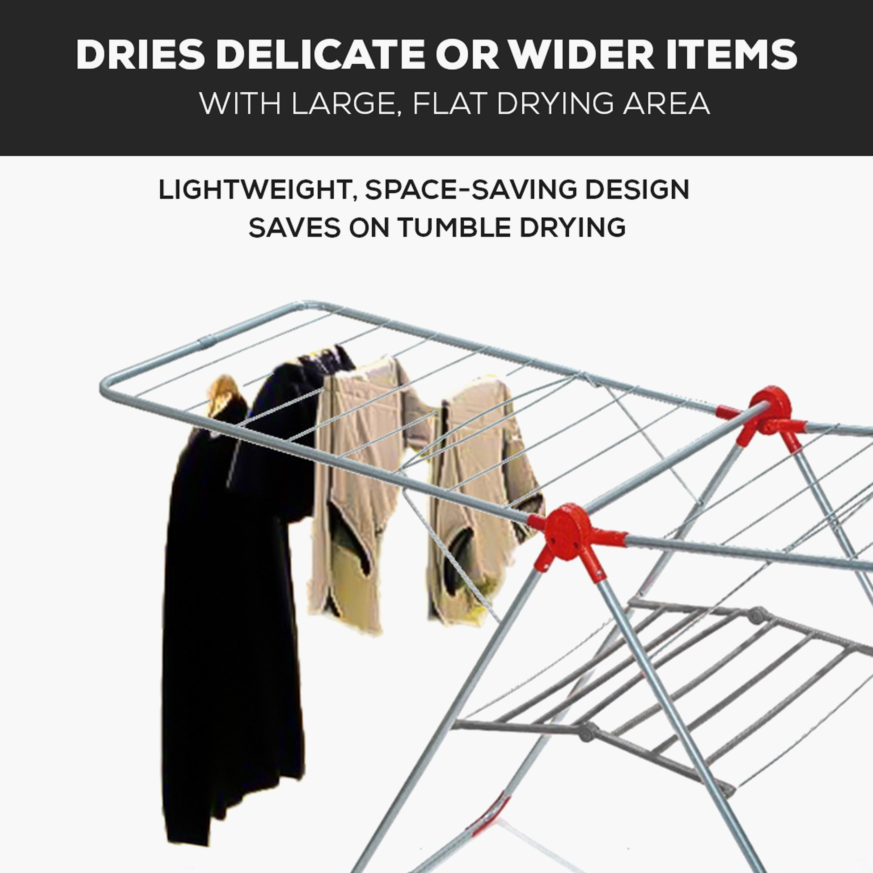 منشر غسيل ستانلس ستيل شديد التحمل من صفا-hbxhomeware-bathandlaundry-clothesdryingracks-image-4