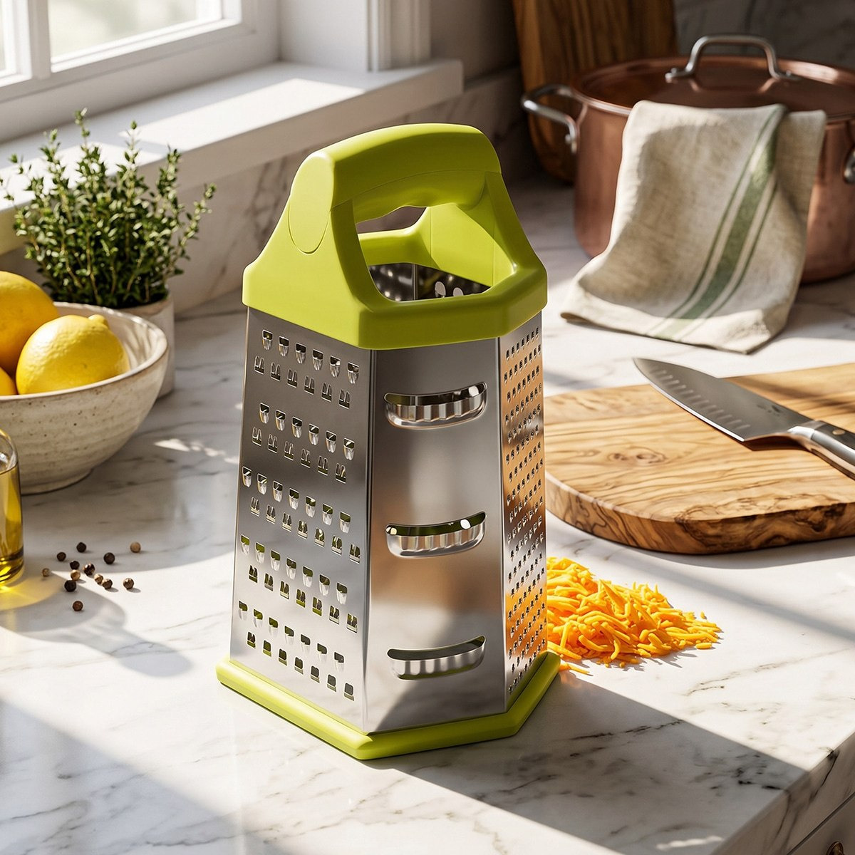 Safa Six-Sided Grater Potato Grater-hbxkitchen-kitchenware-kitchenaccessories-image-1