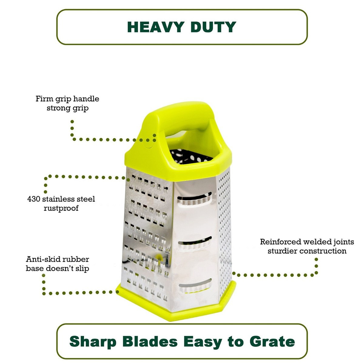 Safa Six-Sided Grater Potato Grater-hbxkitchen-kitchenware-kitchenaccessories-image-7