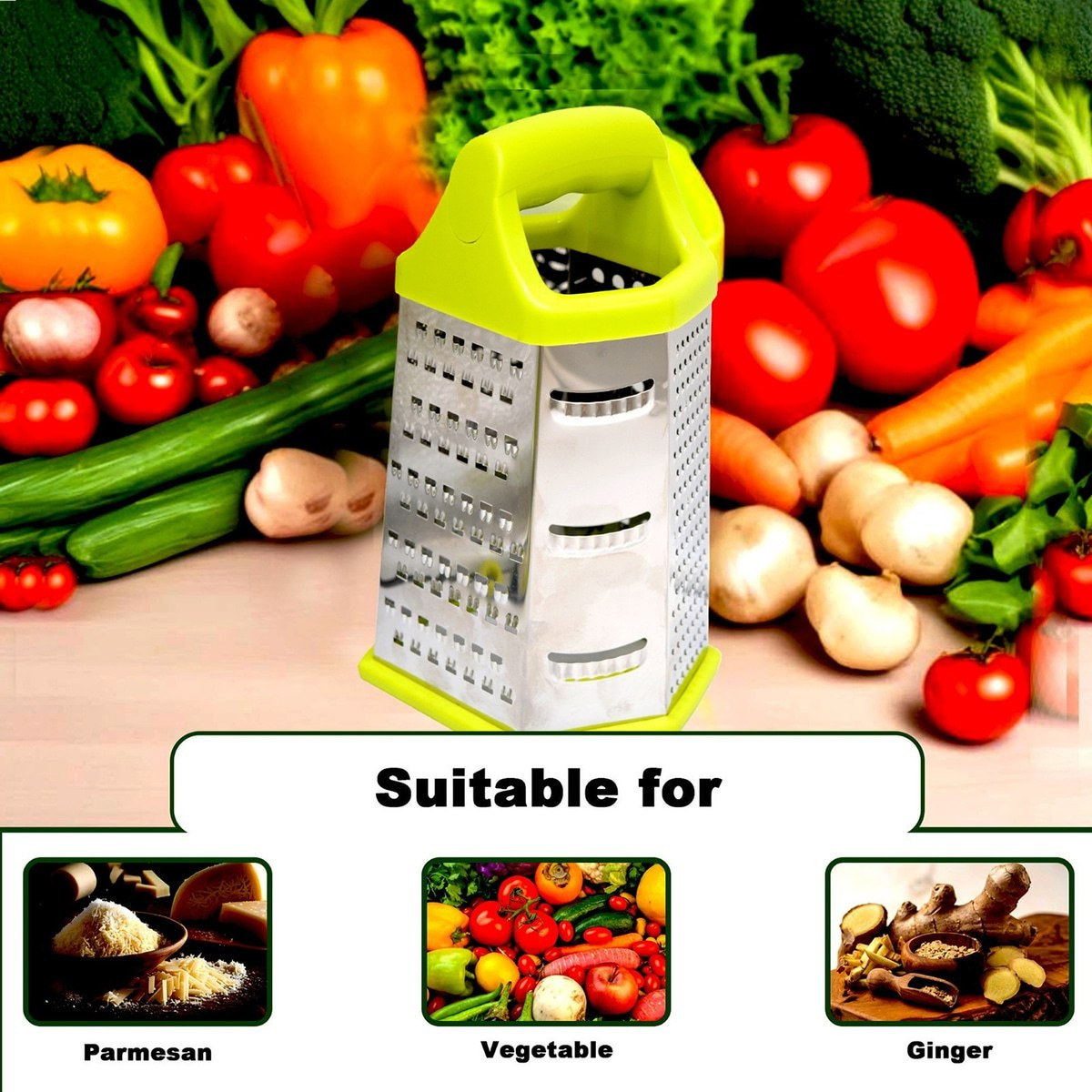Safa Six-Sided Grater Potato Grater-hbxkitchen-kitchenware-kitchenaccessories-image-8