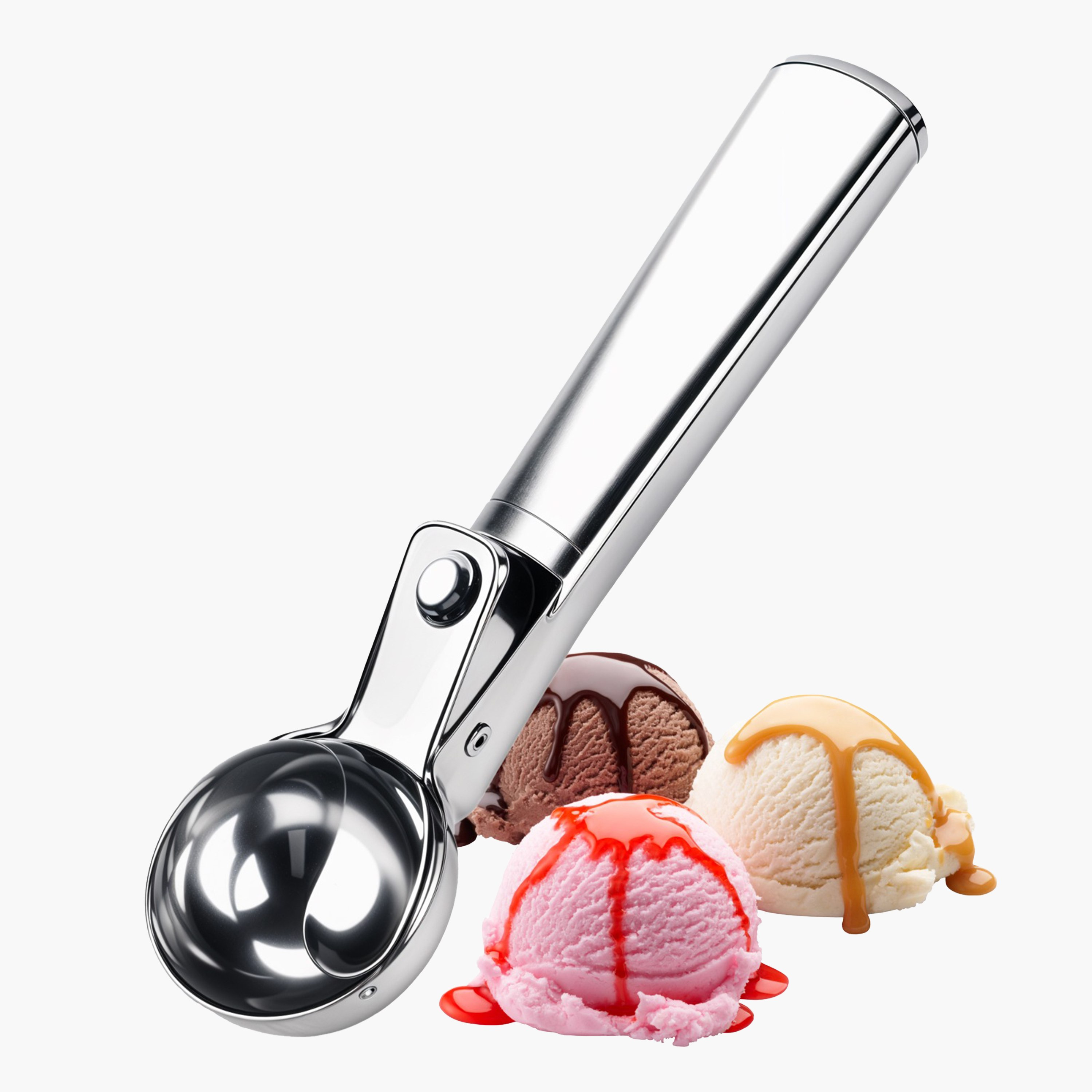 Safa Stainless Steel Ice Cream Scoop-hbxhomeware-hbxkitchen-image-1
