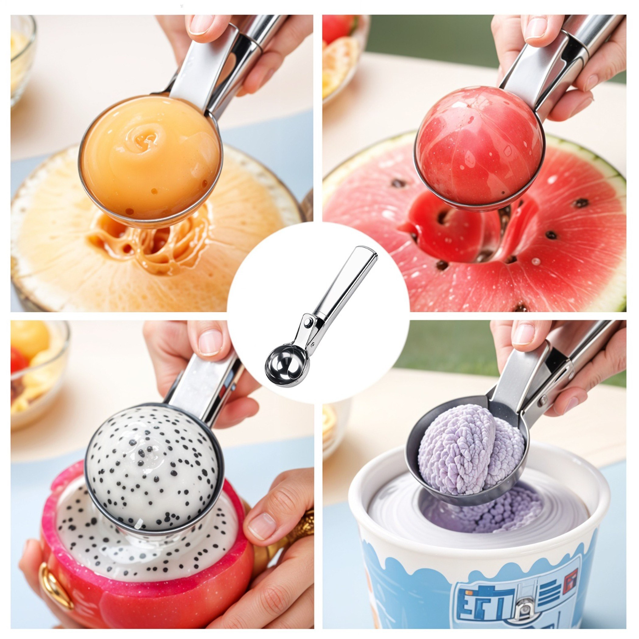Safa Stainless Steel Ice Cream Scoop-hbxhomeware-hbxkitchen-image-7