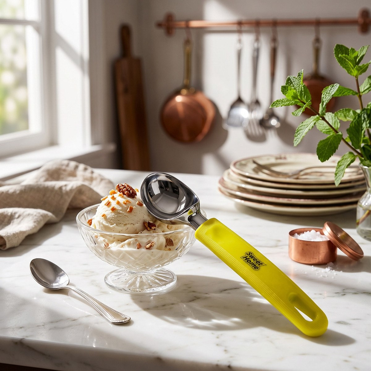 Safa Ice Cream Disher with Durable Handle Ice Cream Scoop-hbxkitchen-kitchenware-kitchenaccessories-image-1