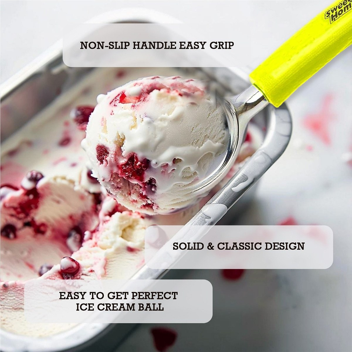 Safa Ice Cream Disher with Durable Handle Ice Cream Scoop-hbxkitchen-kitchenware-kitchenaccessories-image-7