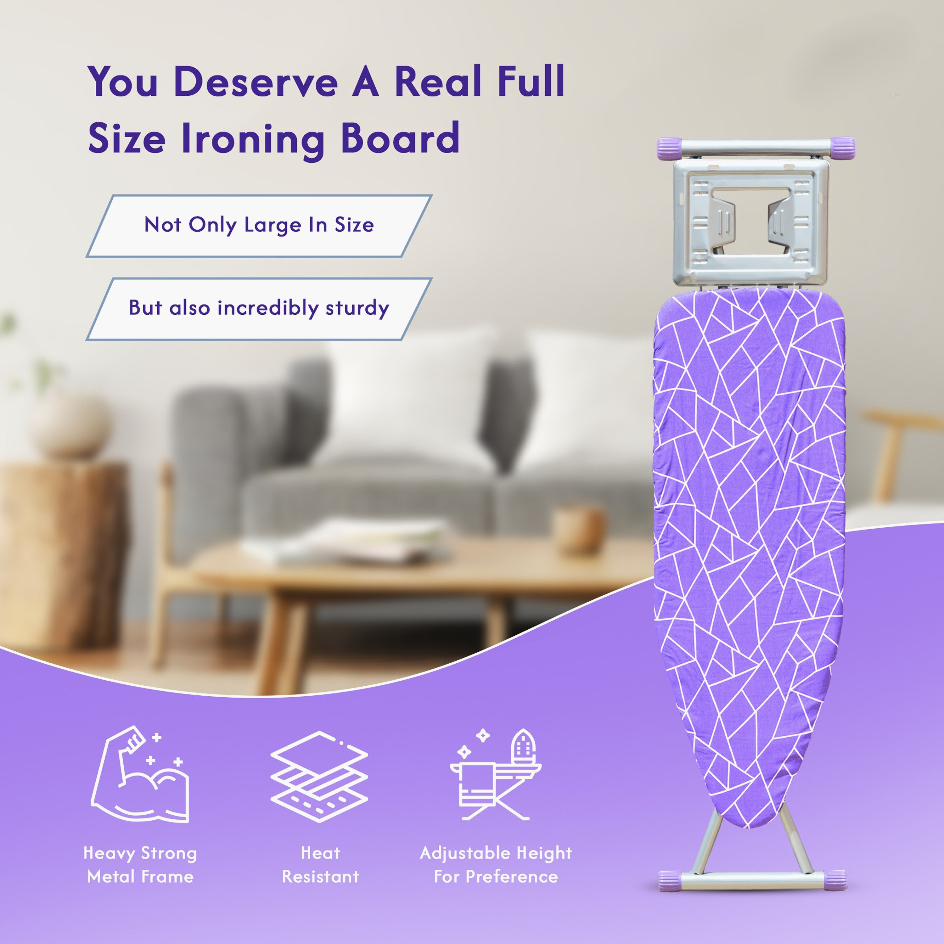 Safa Adjustable Ironing Board-hbxhomeware-hbxbathroom-image-2