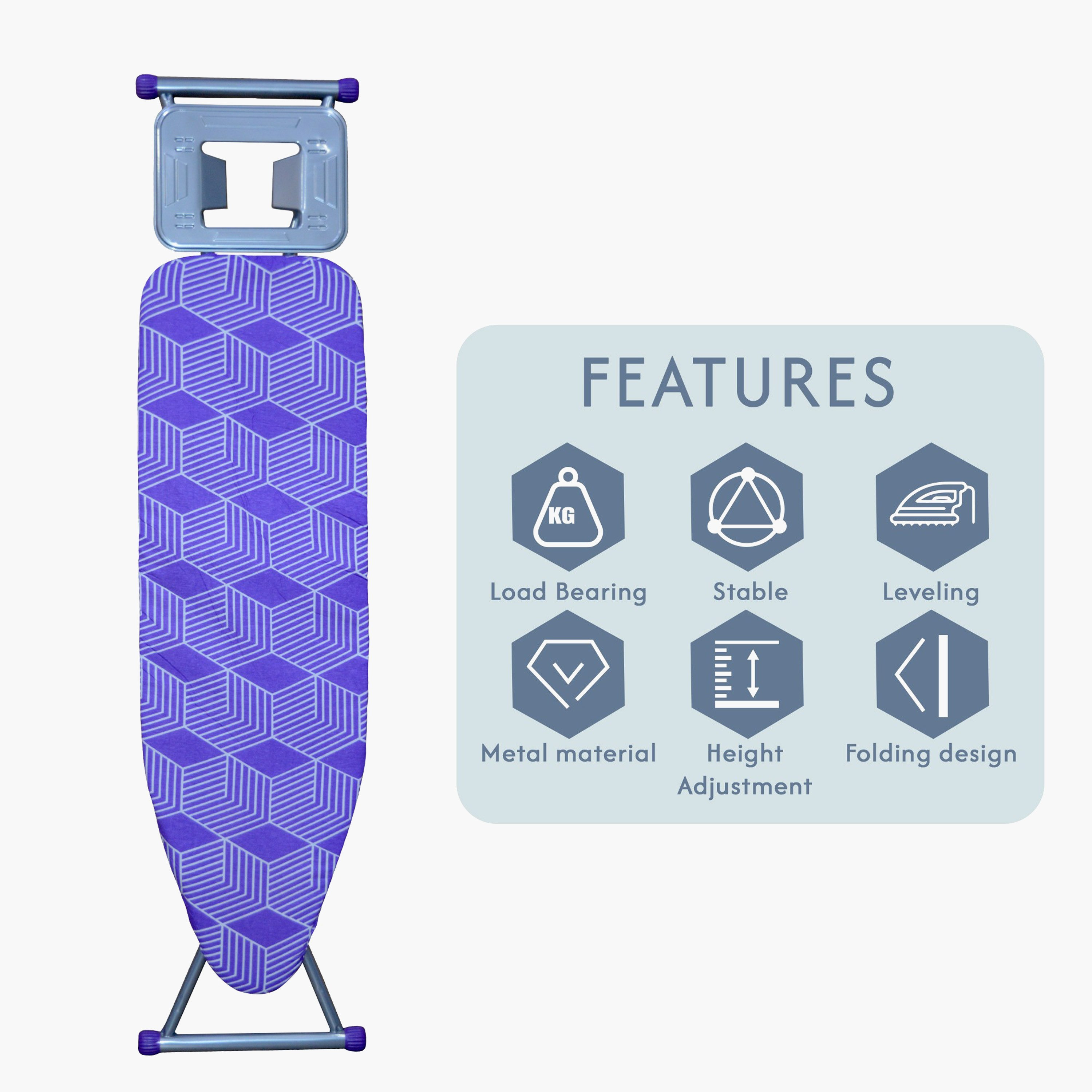 Safa Adjustable Ironing Board-hbxhomeware-hbxbathroom-image-4