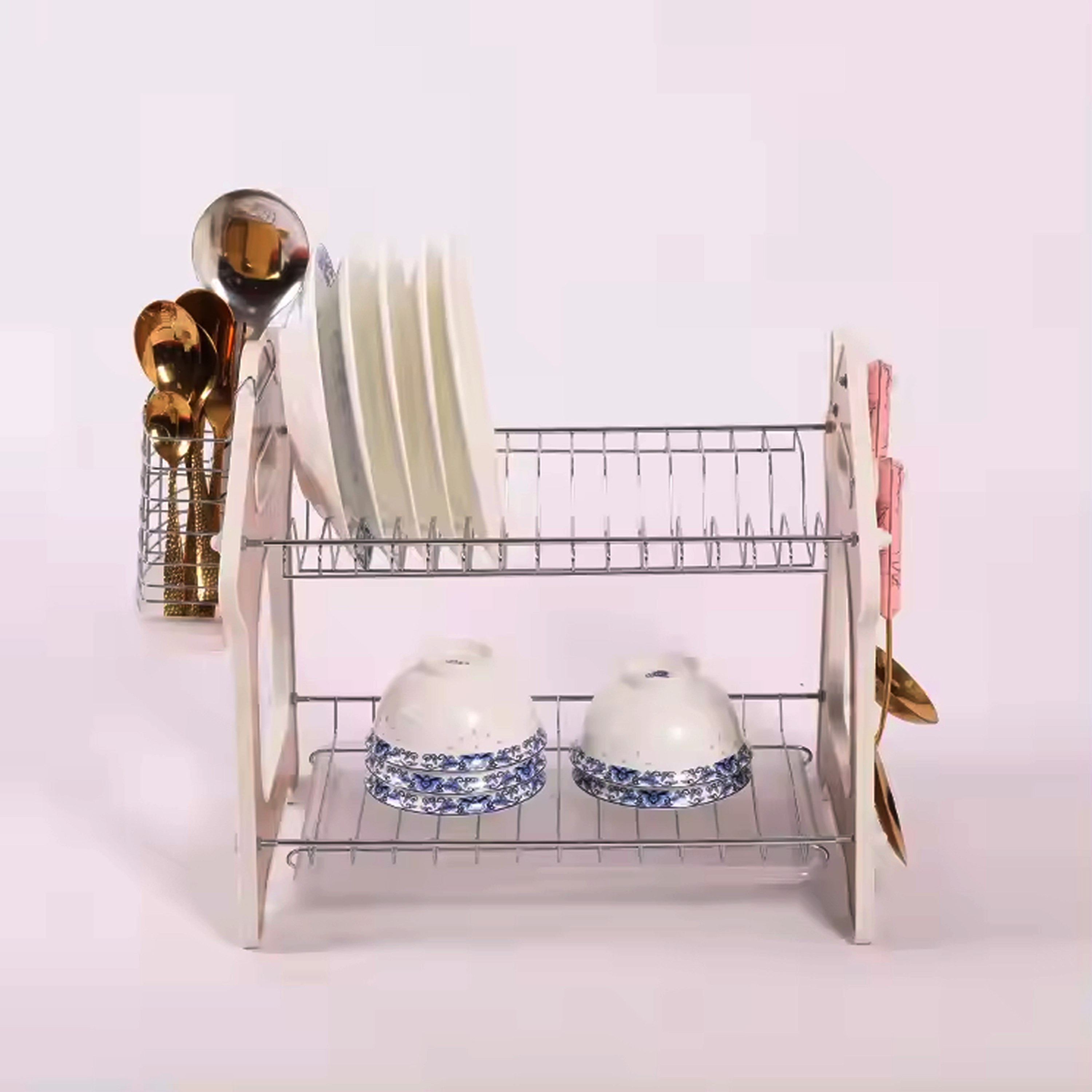 رف تجفيف الصحون مع صينية تنقيط قابلة للإزالة من صفا-hbxhomeware-hbxkitchen-image-2
