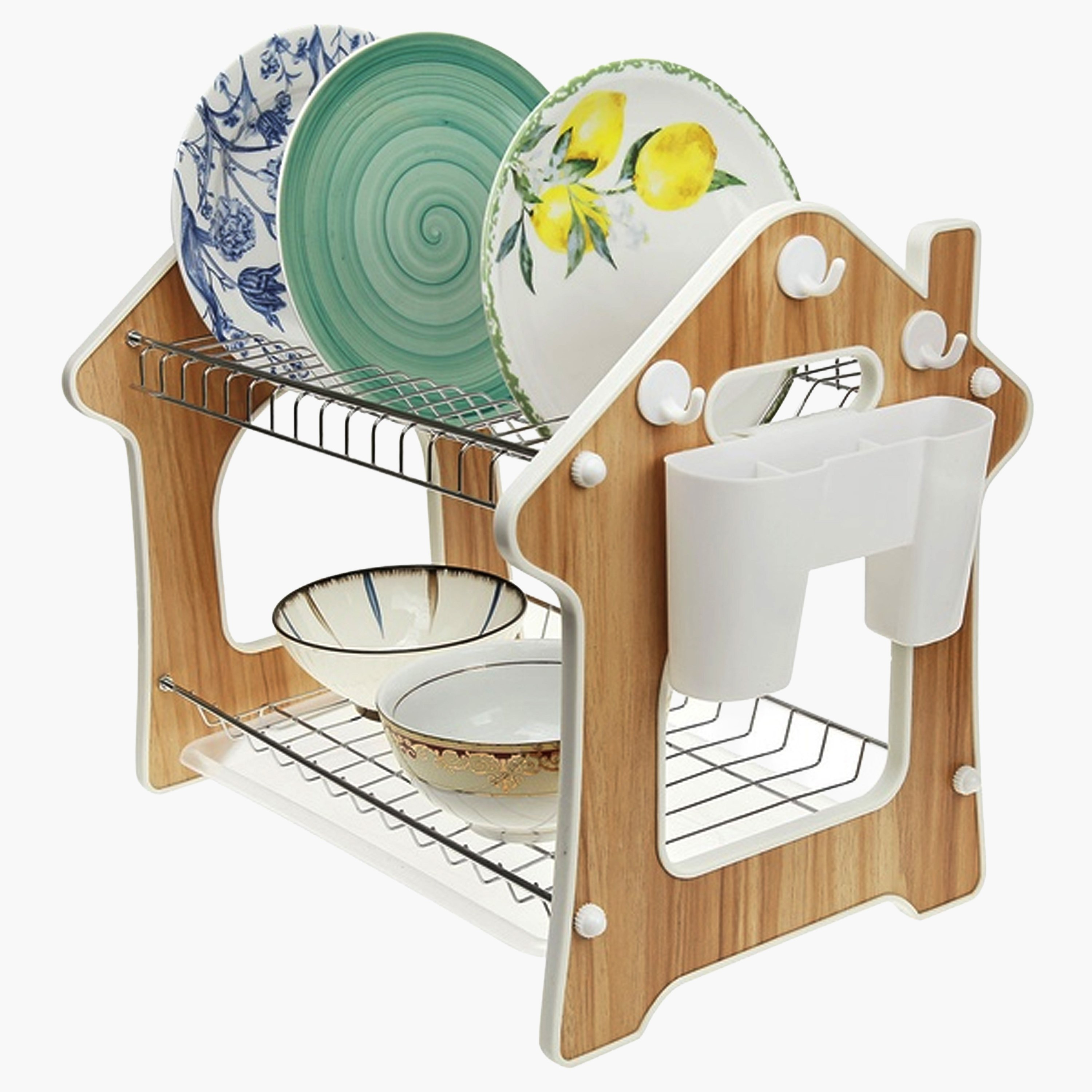 رف تجفيف الصحون مع صينية تنقيط قابلة للإزالة من صفا-hbxhomeware-hbxkitchen-image-4