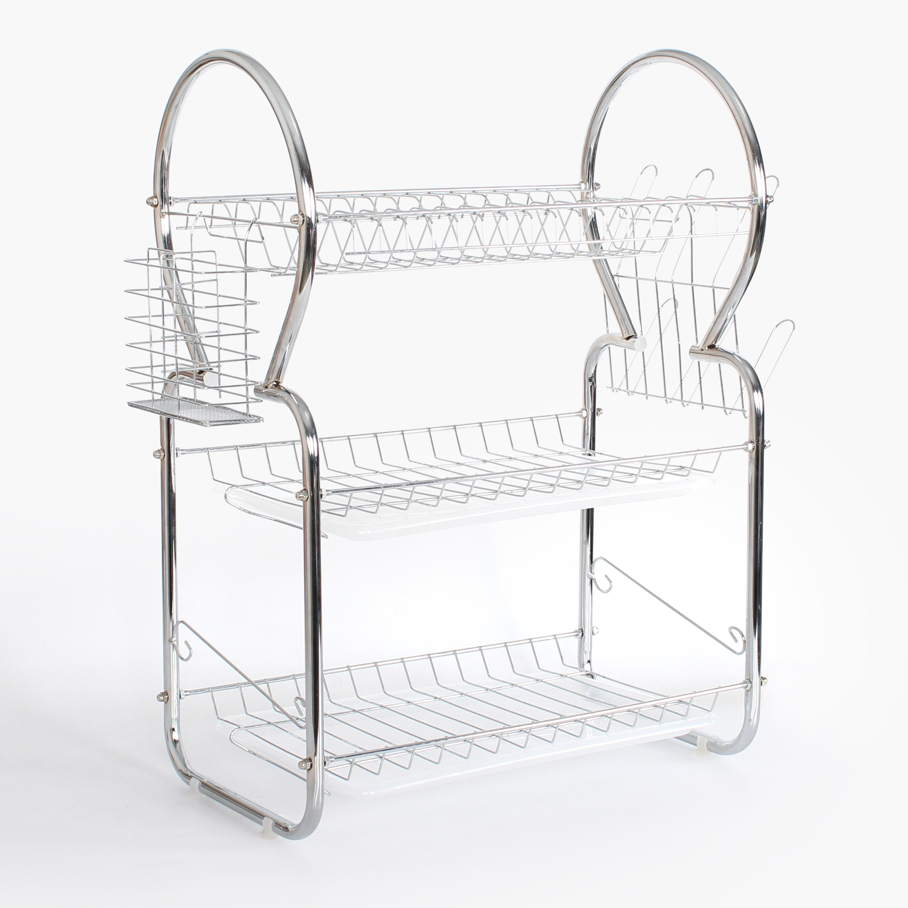 Safa 3-Tier Dish Drying Rack Anti-Rust Sink Drainer Rack-hbxhomeware-hbxkitchen-image-1