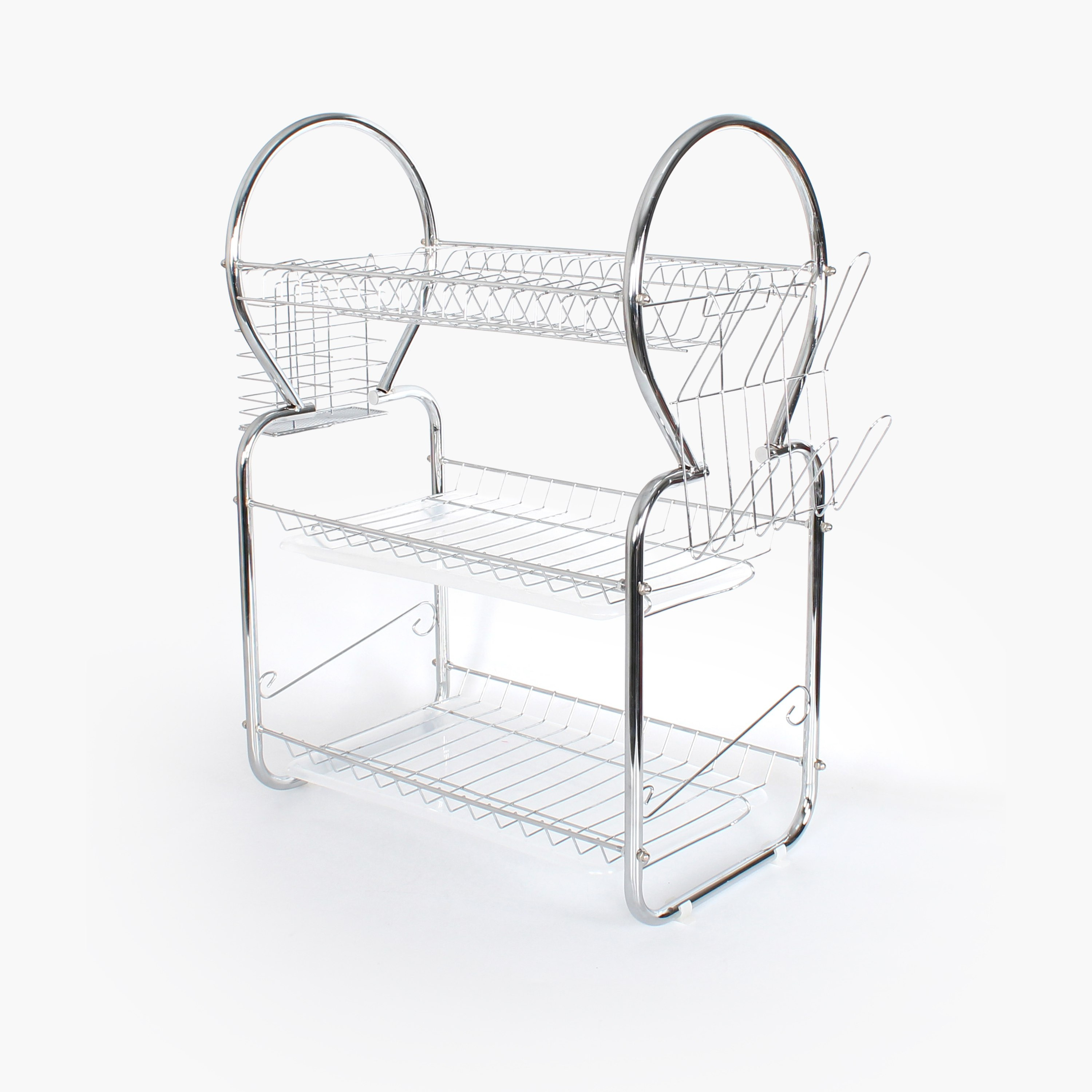 Safa 3-Tier Dish Drying Rack Anti-Rust Sink Drainer Rack-hbxhomeware-hbxkitchen-image-2