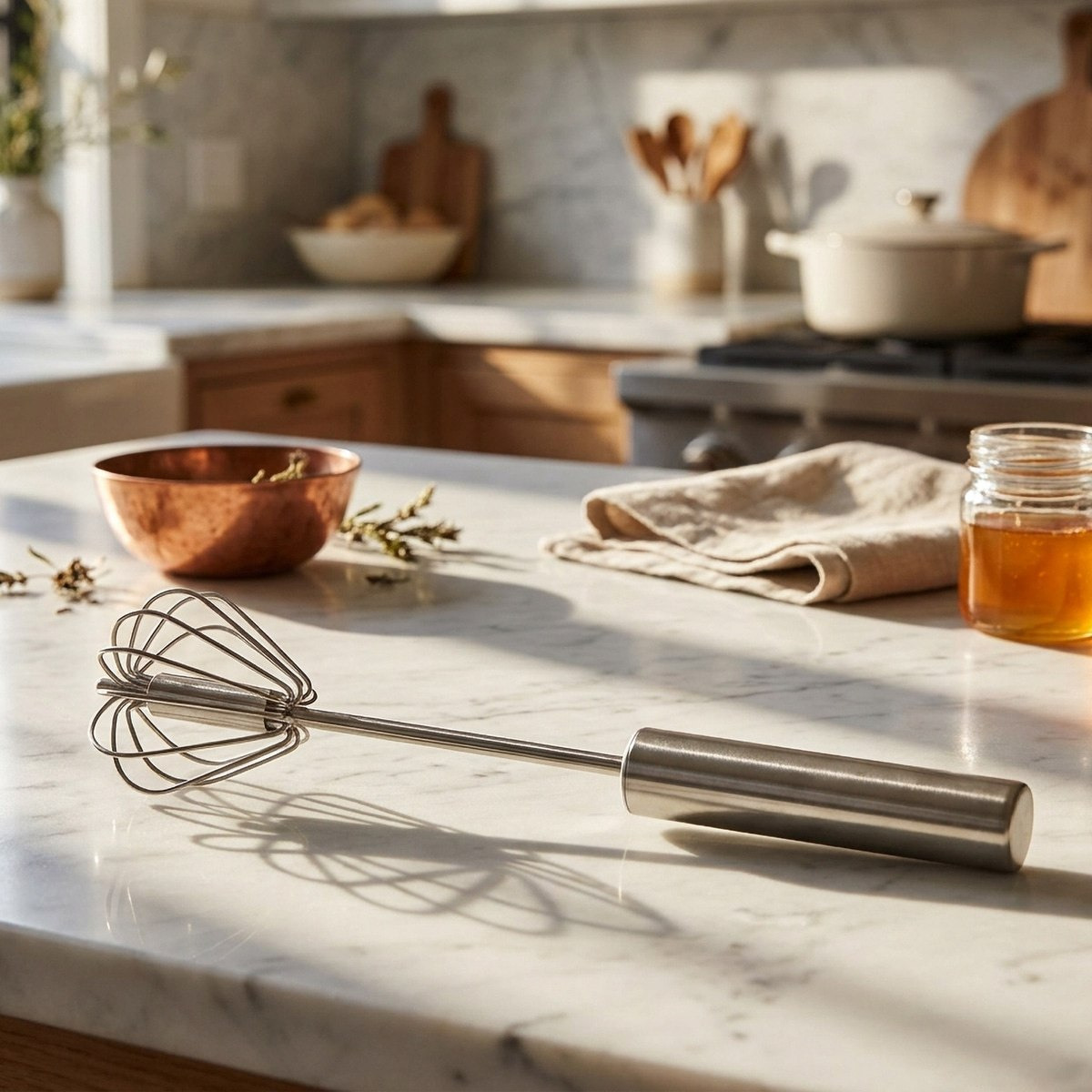 Safa Hand Push Stainless Steel Rotary Whisk Blender-hbxkitchen-kitchenware-kitchenaccessories-image-1