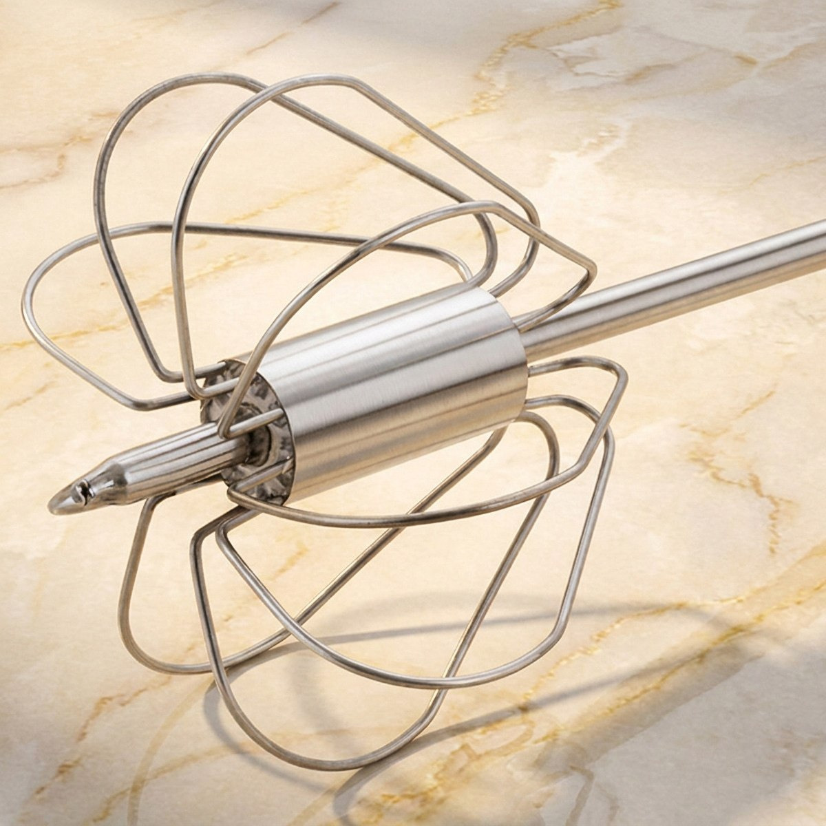 Safa Hand Push Stainless Steel Rotary Whisk Blender-hbxkitchen-kitchenware-kitchenaccessories-image-2