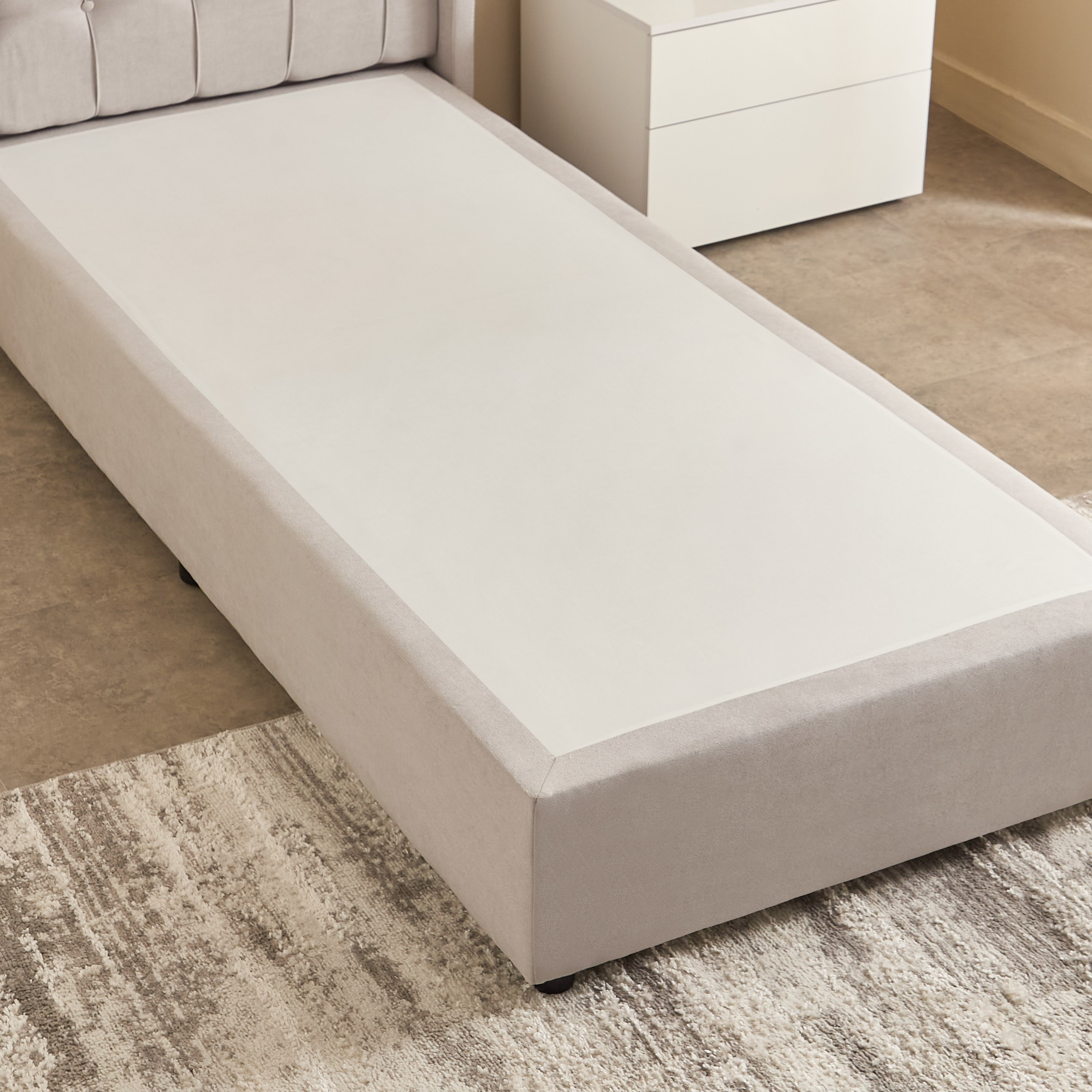 Curvy Chester Single Upholstered Bed - 90x200 cm-hbxkidsandyouth-bedsandbedsets-beds-single-image-6