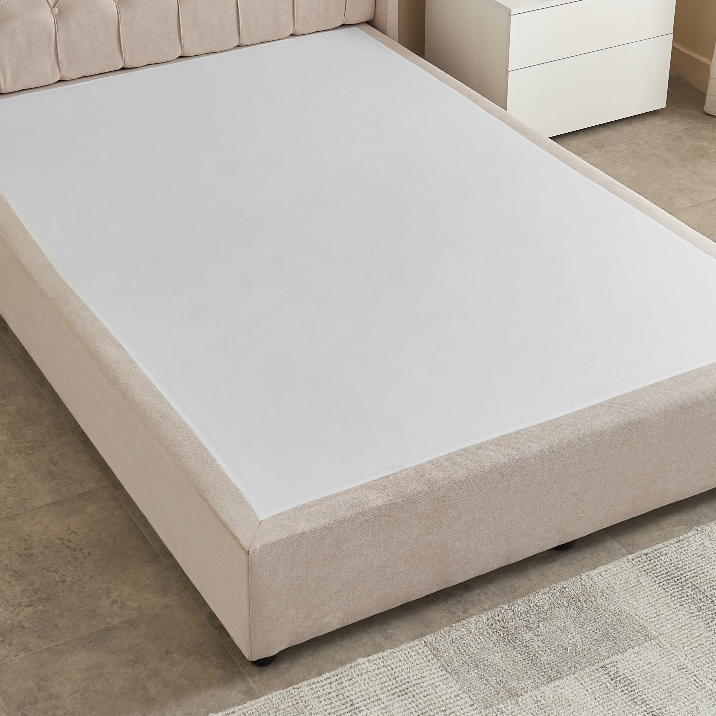 Curvy Chester Queen Upholstered Bed - 140x200 cm-hbxbedroom-bedsandbedsets-beds-queen-image-6