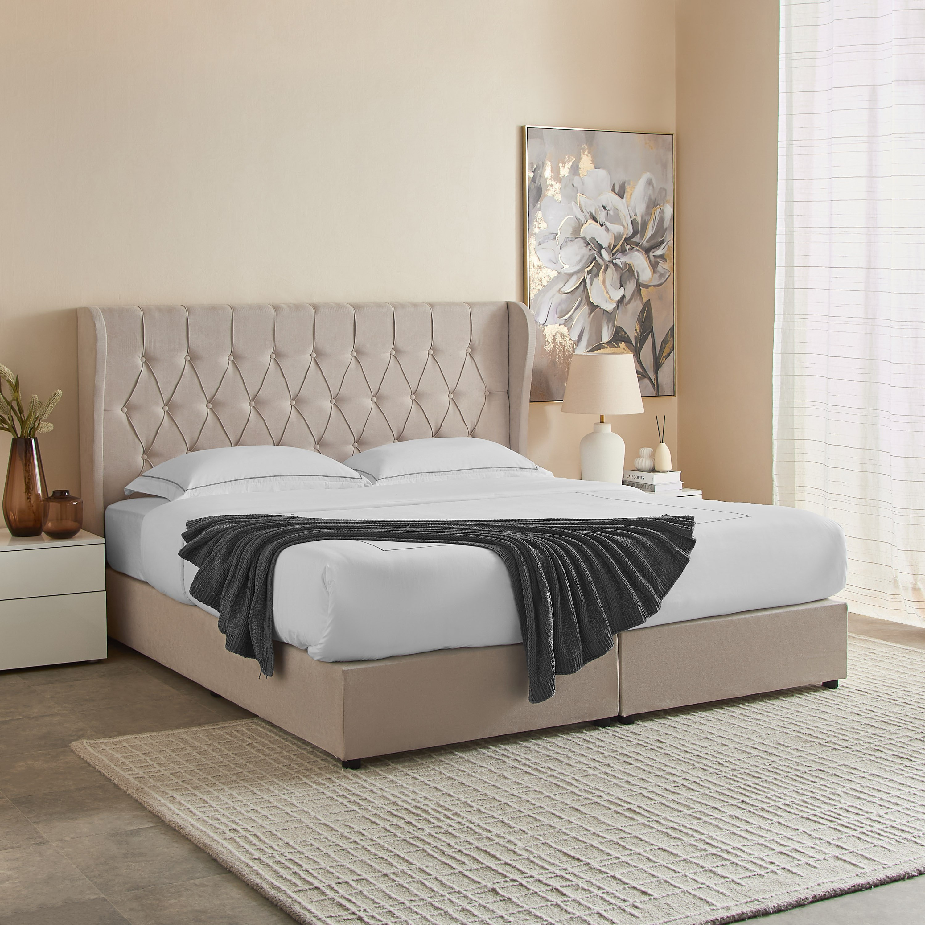 Curvy Chester King Upholstered Bed - 180x200 cm-PROMO_HB_UAE_HBX10_250526-image-8