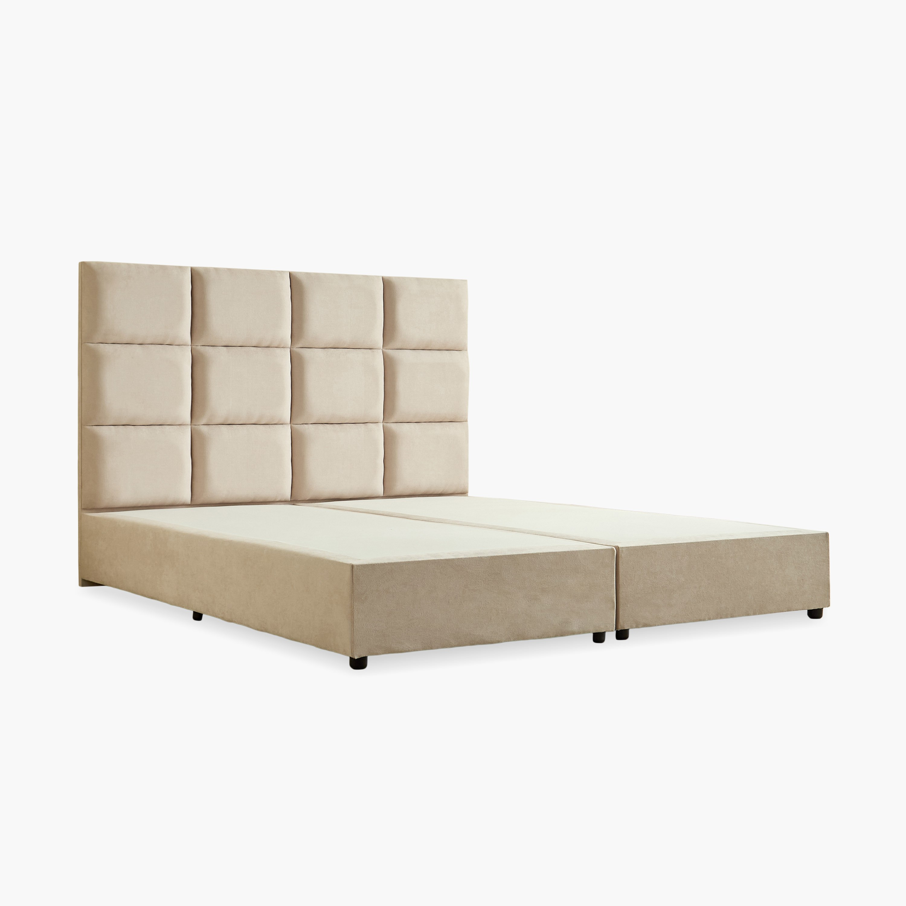 Curvy Rubik Upholstered King Bed - 180x200 cm-PROMO_HB_UAE_HBX10_250526-image-9