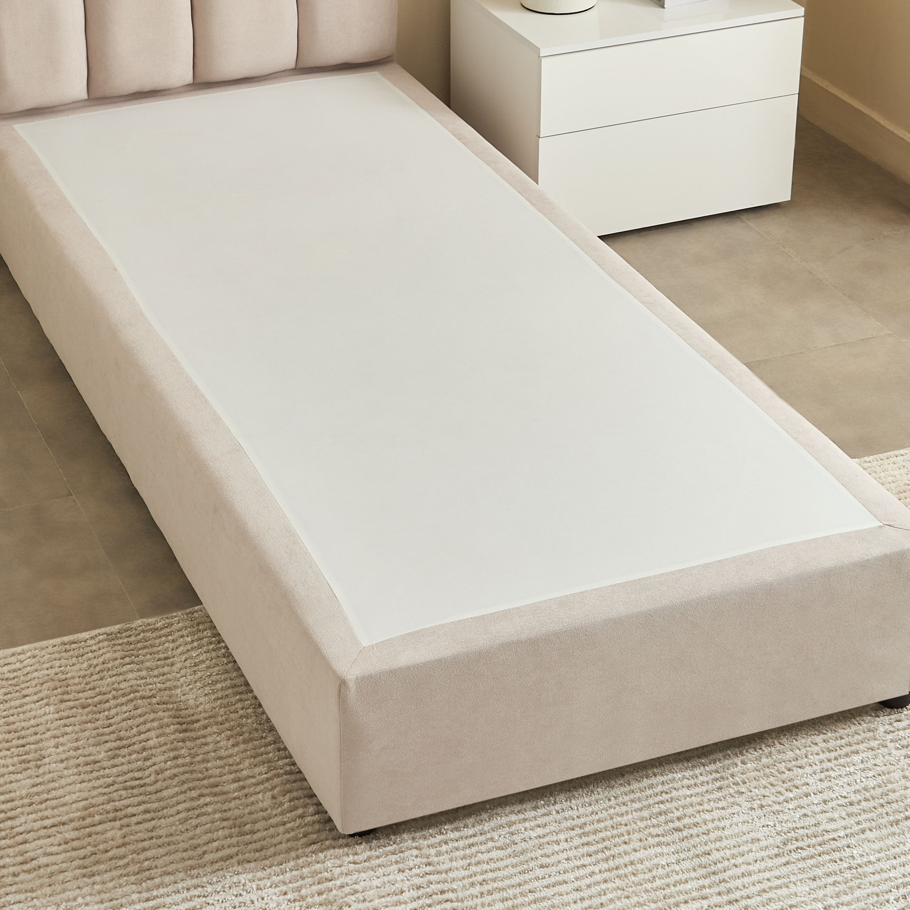 Curvy Rubik Single Upholstered Bed - 90x200 cm-hbxkidsandyouth-bedsandbedsets-beds-single-image-6