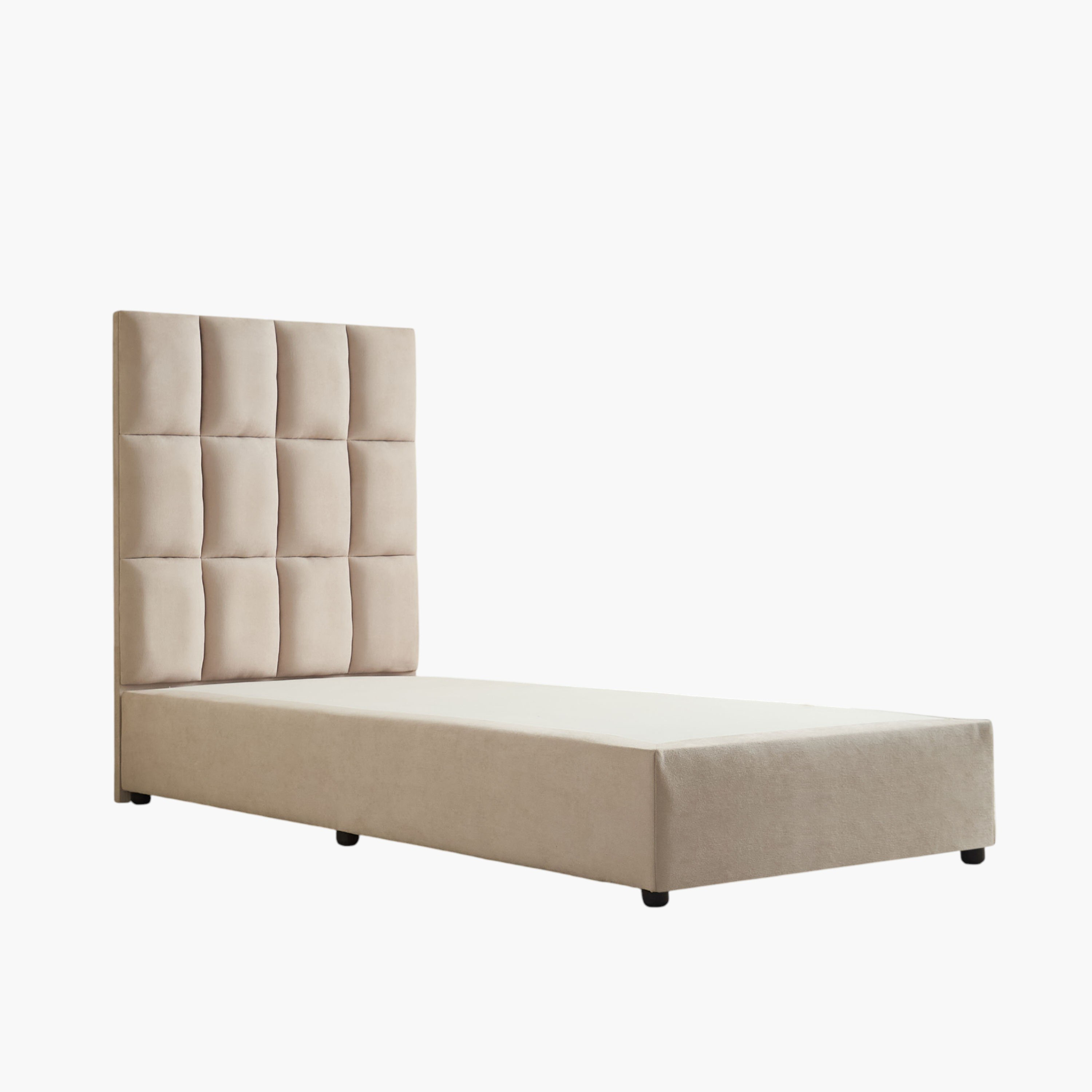 Curvy Rubik Single Upholstered Bed - 90x200 cm-hbxkidsandyouth-bedsandbedsets-beds-single-image-8