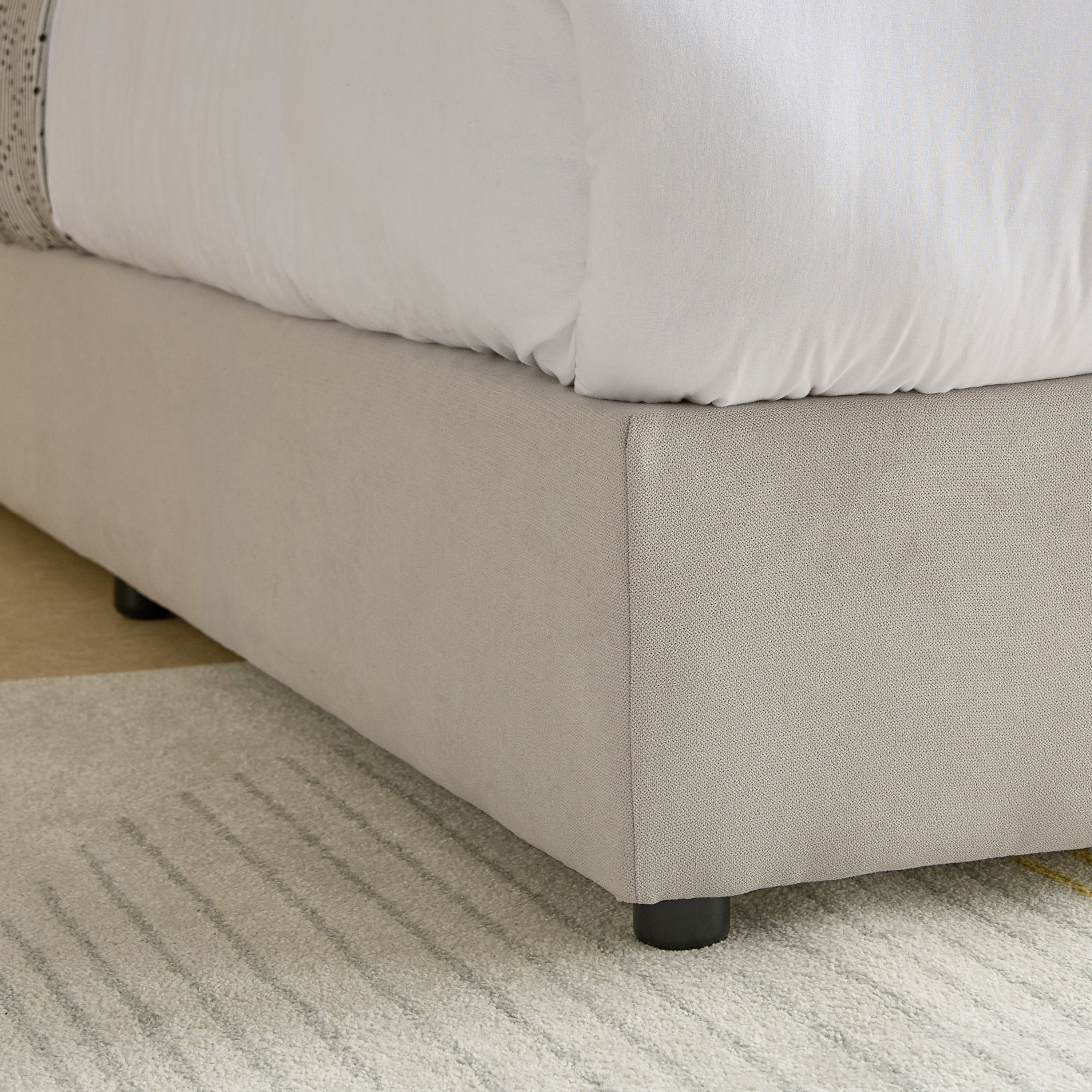 Curvy Haze Upholstered Single Bed - 90x200 cm-hbxkidsandyouth-bedsandbedsets-beds-single-image-6