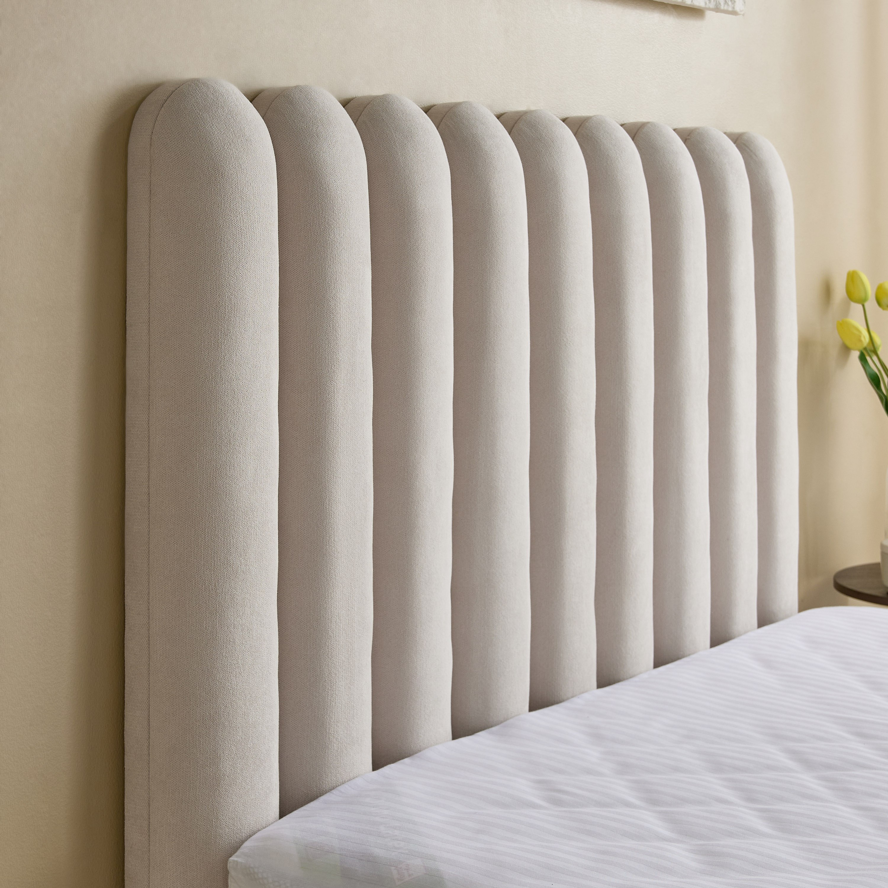 Curvy Haze Upholstered Queen Bed - 140x200 cm-hbxbedroom-bedsandbedsets-beds-queen-image-4