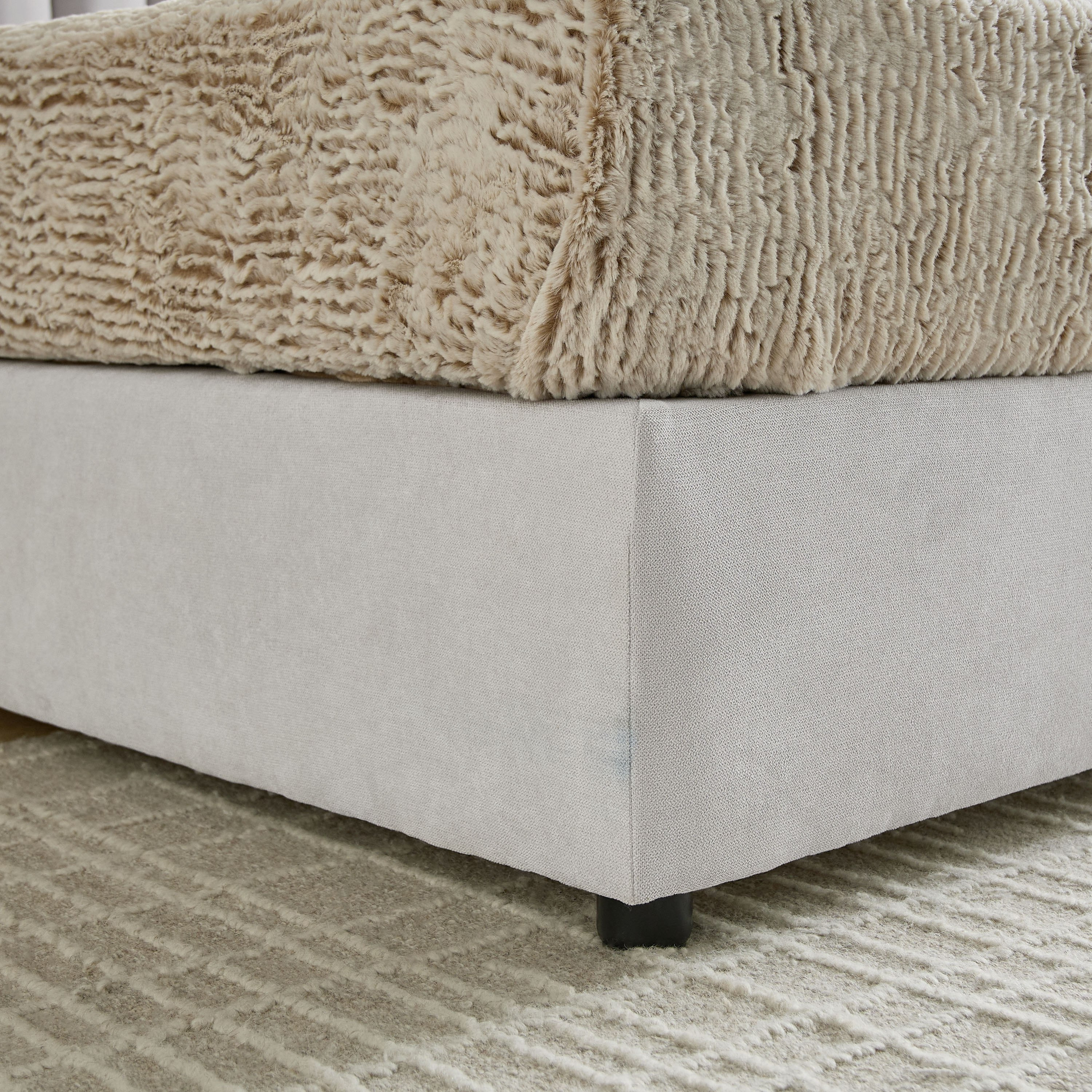 Curvy Haze Upholstered Queen Bed - 140x200 cm-hbxbedroom-bedsandbedsets-beds-queen-image-5