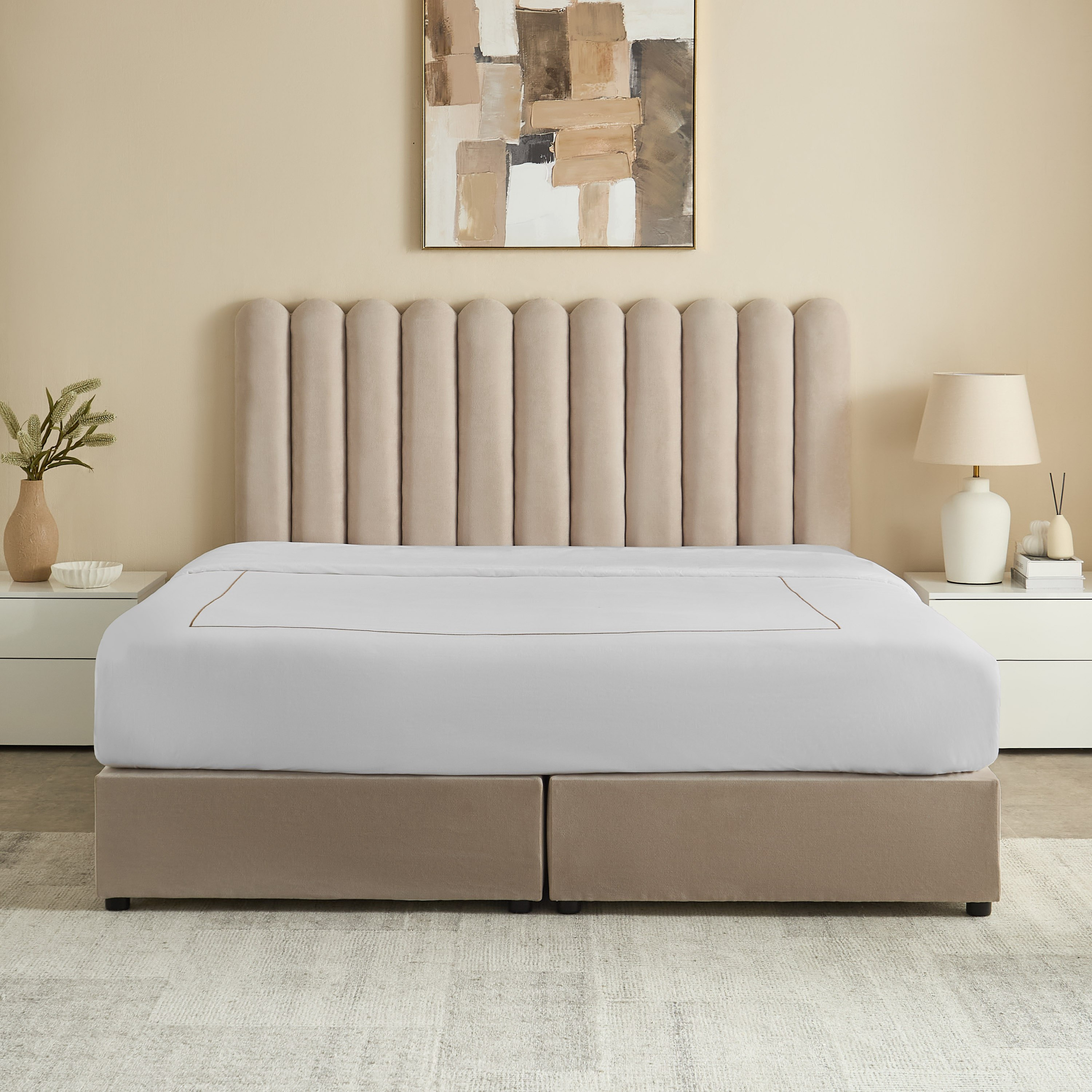 Curvy Haze King Upholstered Bed - 180x200 cm-PROMO_HB_UAE_HBX10_250526-image-2
