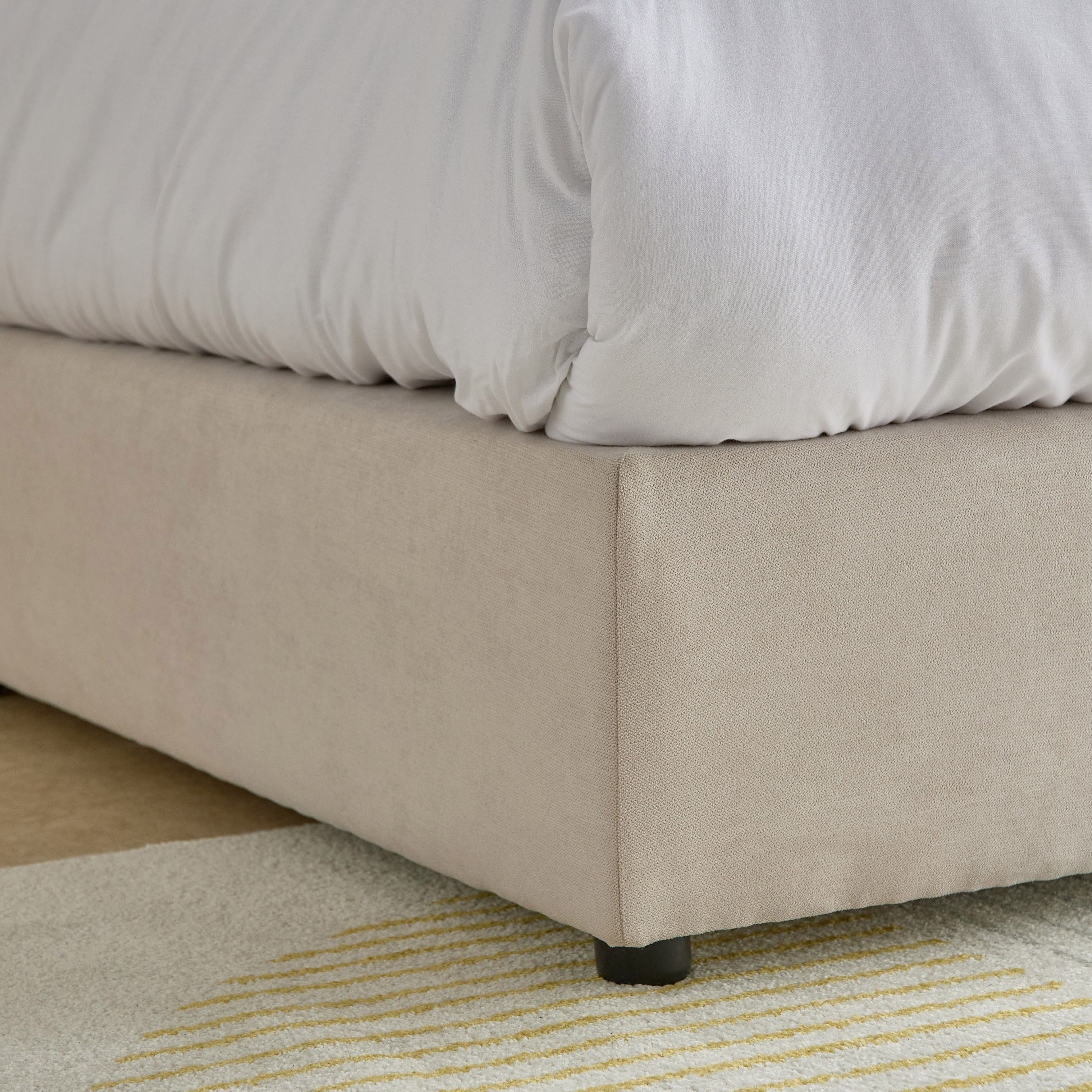 Curvy Haze Upholstered Single Bed - 90x200 cm-hbxkidsandyouth-bedsandbedsets-beds-single-image-6