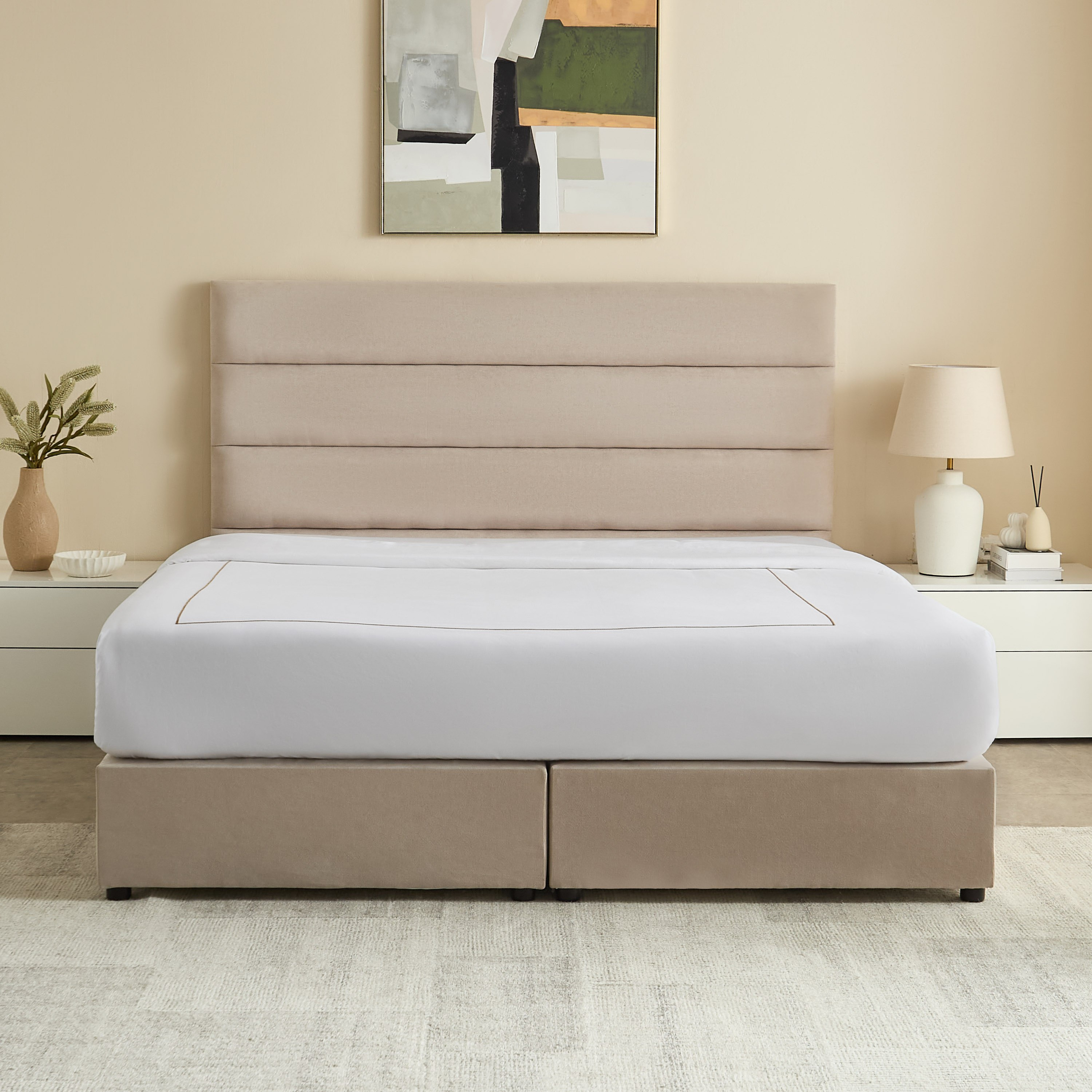 Curvy Linear King Upholstered Bed - 180x200 cm-PROMO_HB_UAE_HBX10_250526-image-2