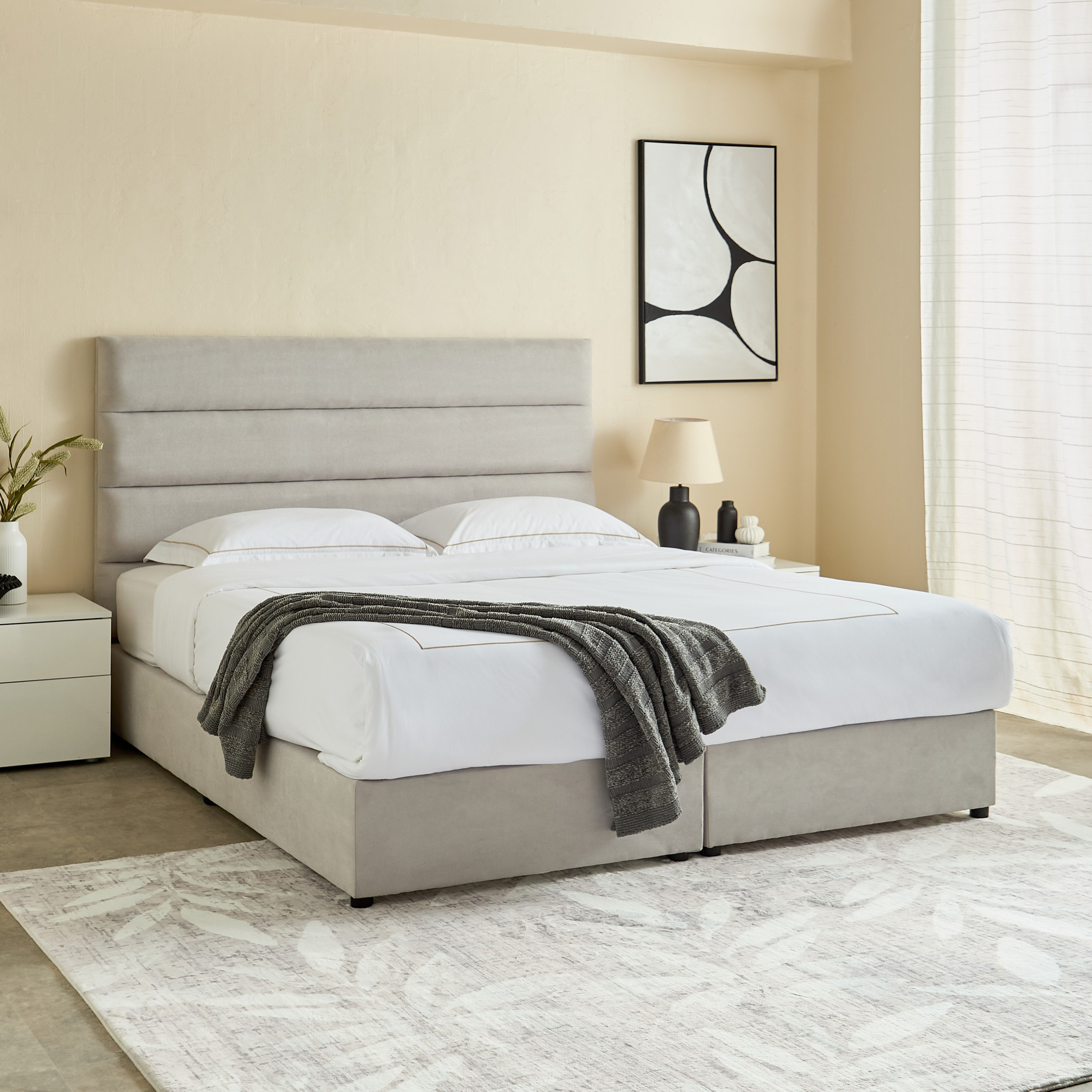 Curvy Linear King Upholstered Bed - 180x200 cm-PROMO_HB_UAE_HBX10_250526-image-9